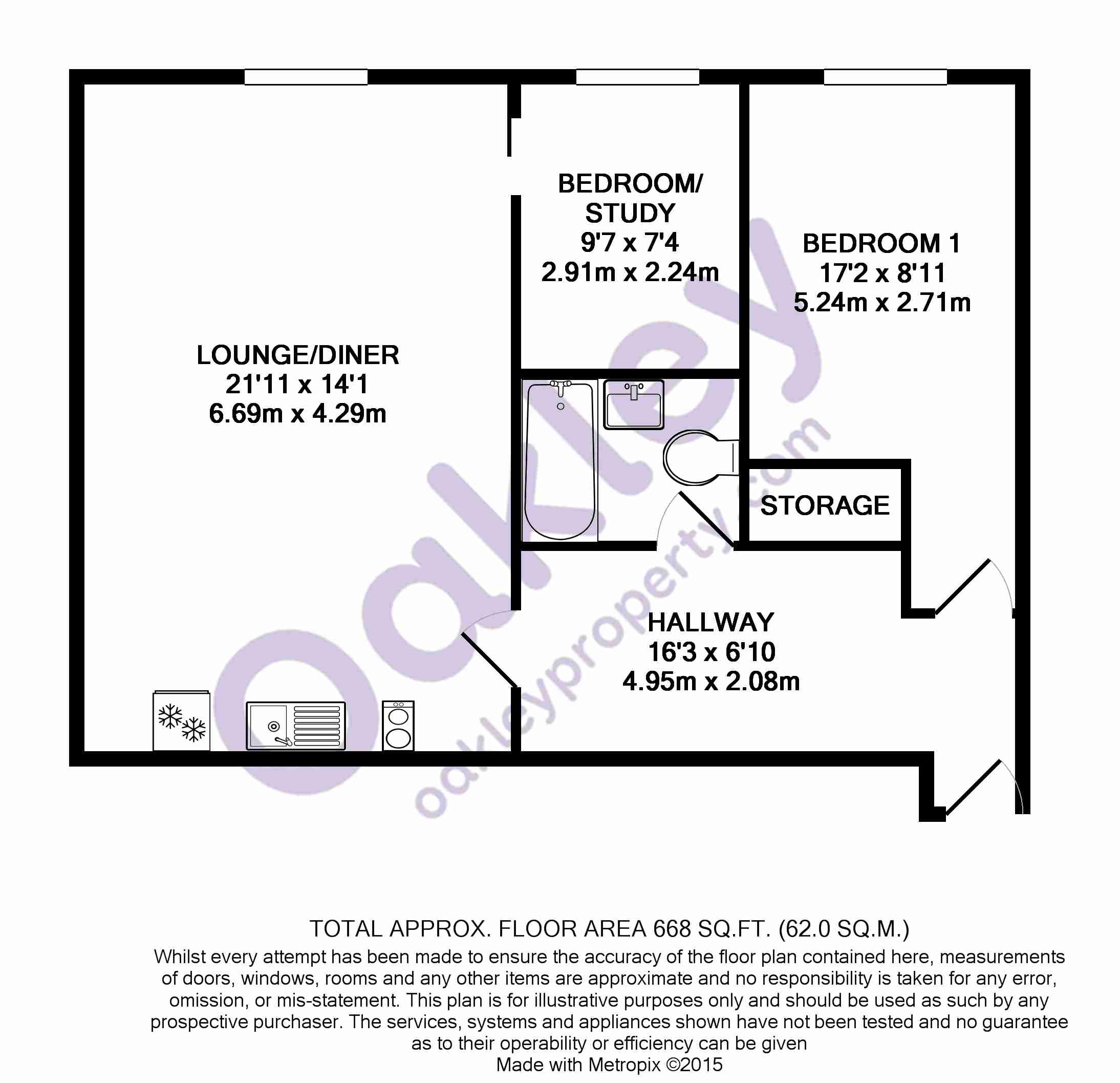 Argus Lofts, Robert Street floorplan