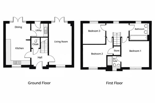 2, Hyacinth Drive, Dunmow floorplan