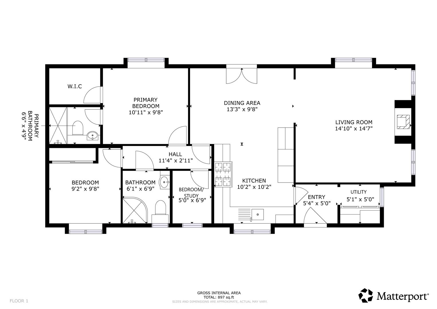 25, Heronston Park, Bridgend floorplan