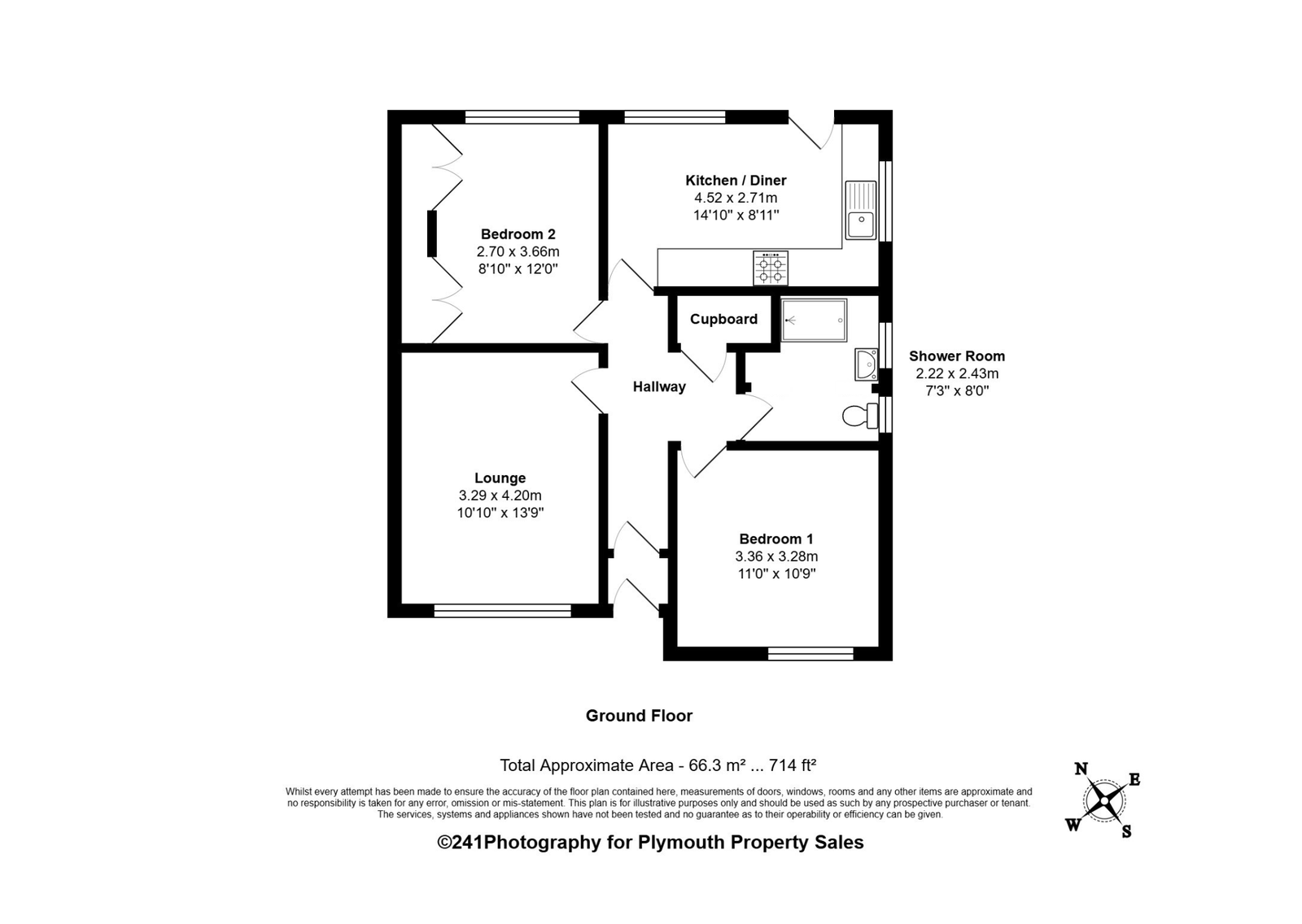 15, Kingswear Crescent, Plymouth floorplan
