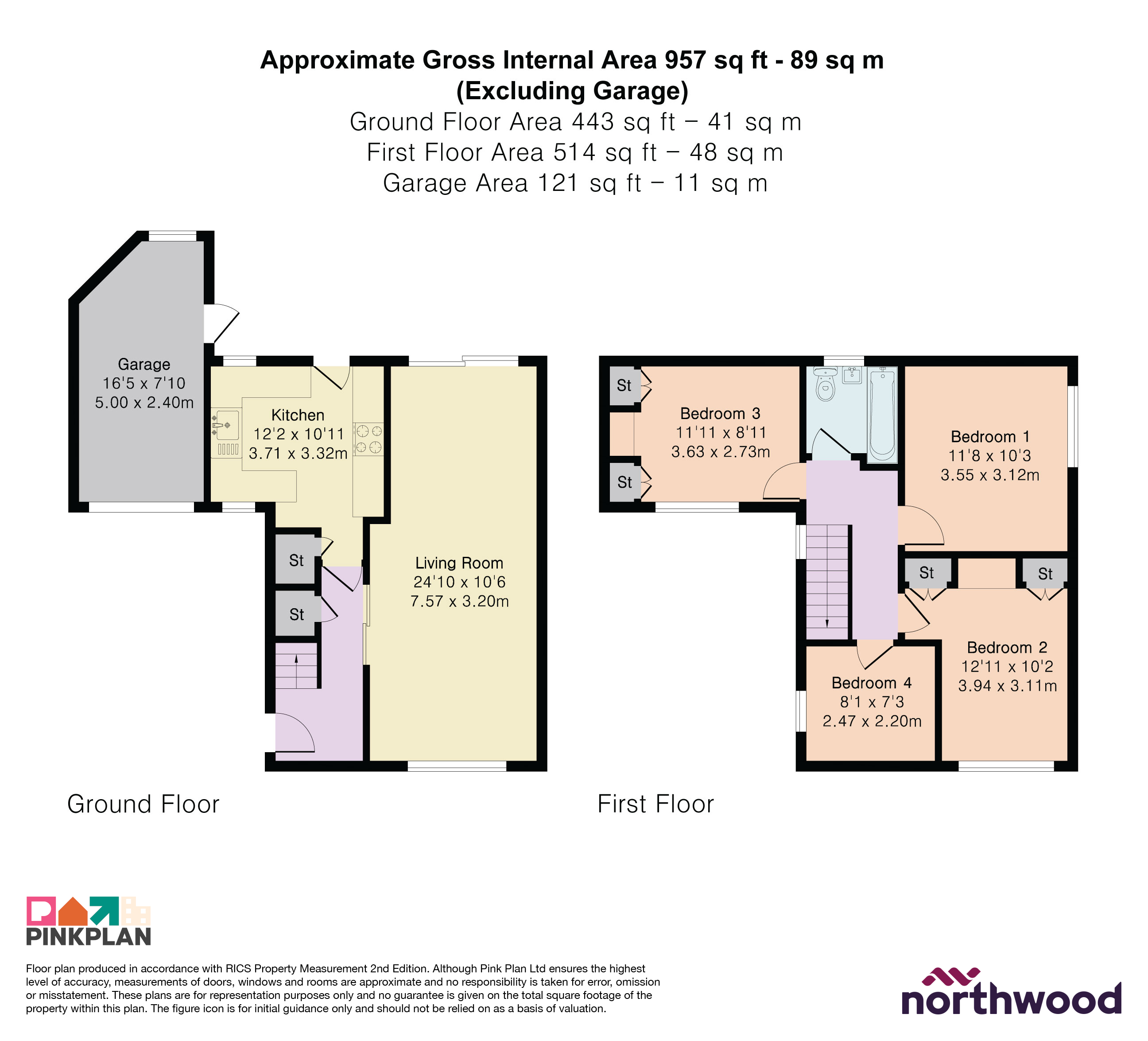 1, Grovelands, St Albans floorplan