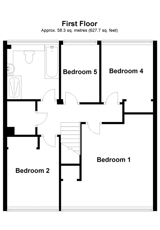 Greenacres, Furnace Green, Crawley, West Sussex RH10, 5 bedroom semi