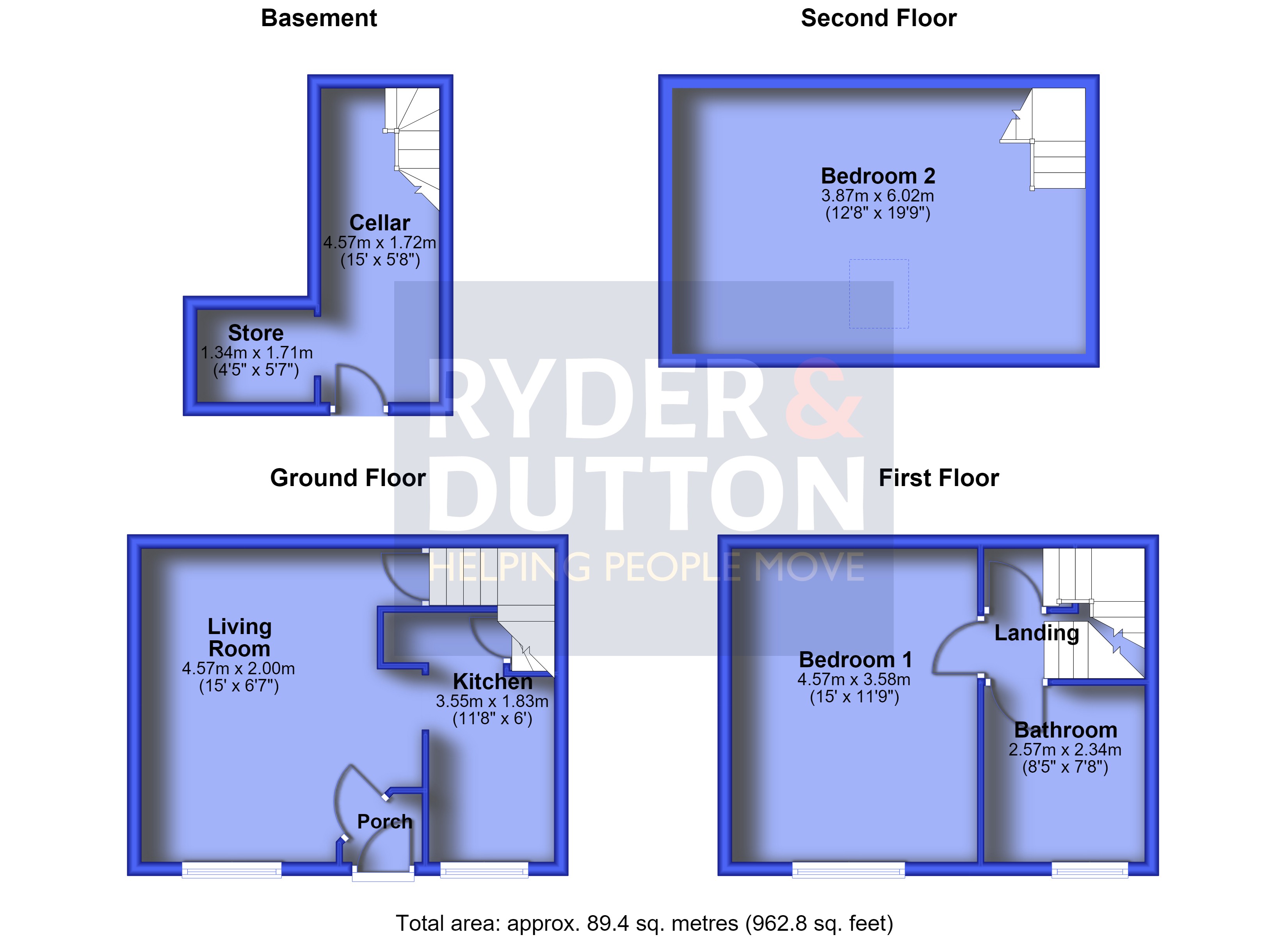 27, Mount Road, Huddersfield floorplan