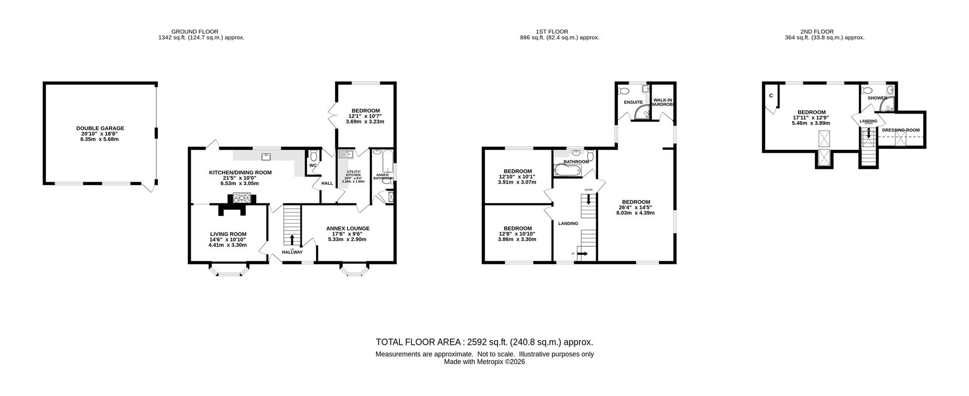 16, Philip Close, Brentwood floorplan