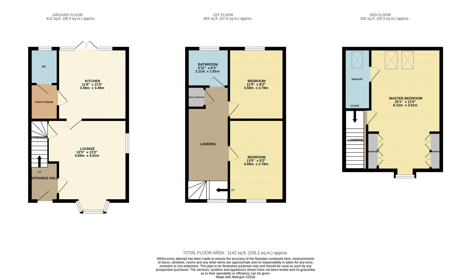 Giffin Way, Sawbridgeworth floorplan