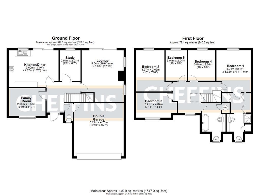 10, Orchard Way, Haddenham floorplan