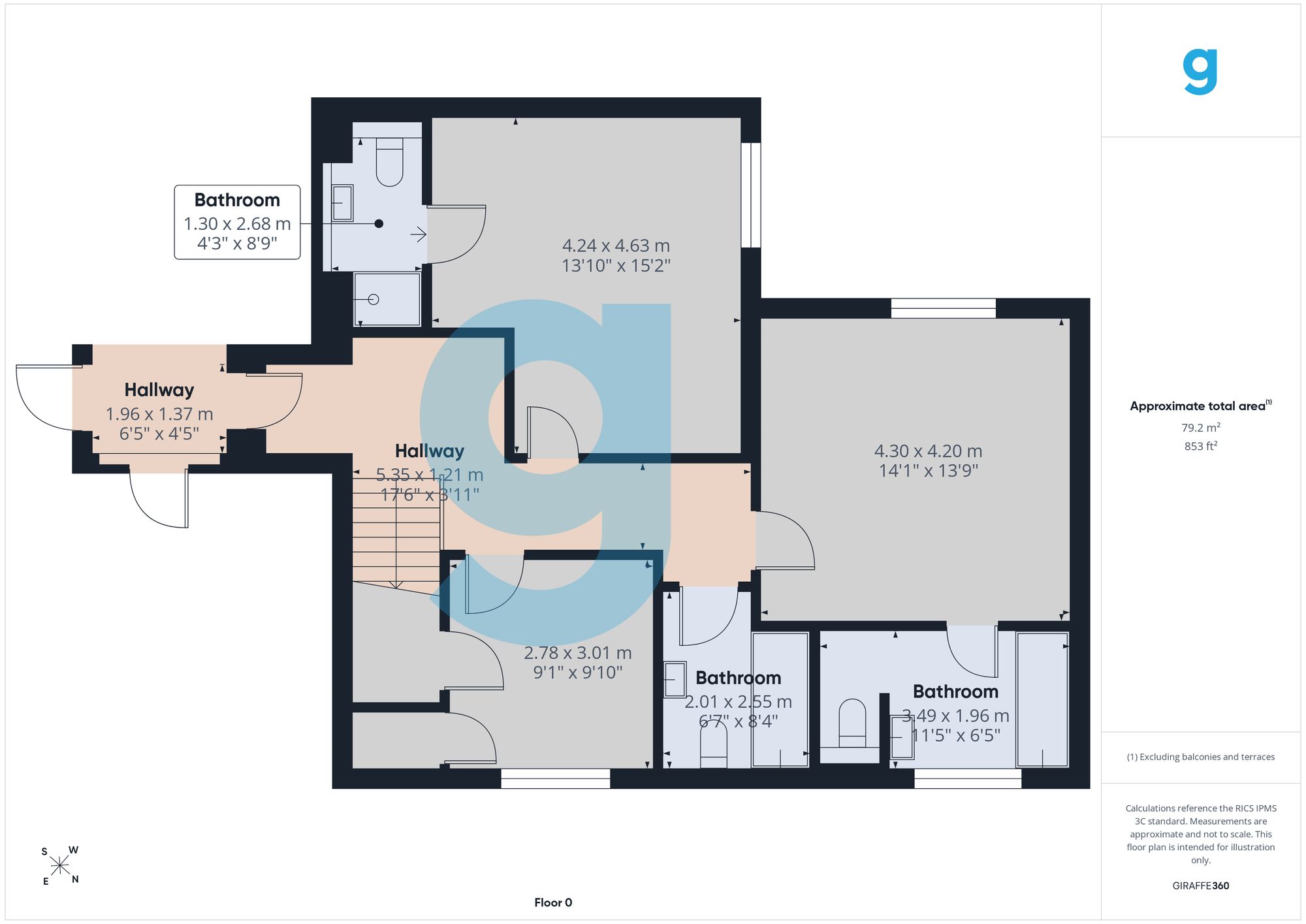 8, Old Hall Street, The Albany, L3 floorplan