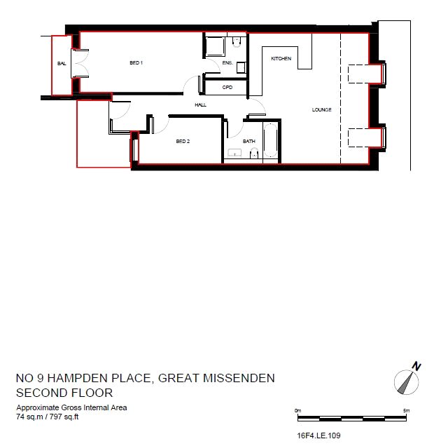 2 Bedrooms Flat for sale in Station Approach, Great Missenden, Buckinghamshire HP16