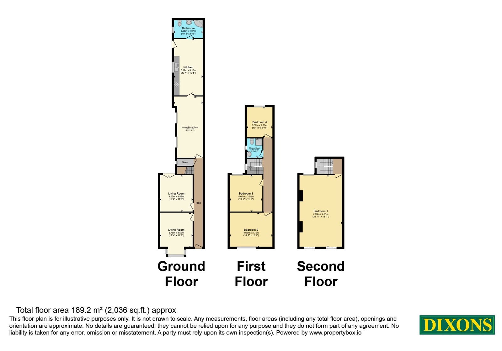 15, Oakwood Road, West Midlands floorplan