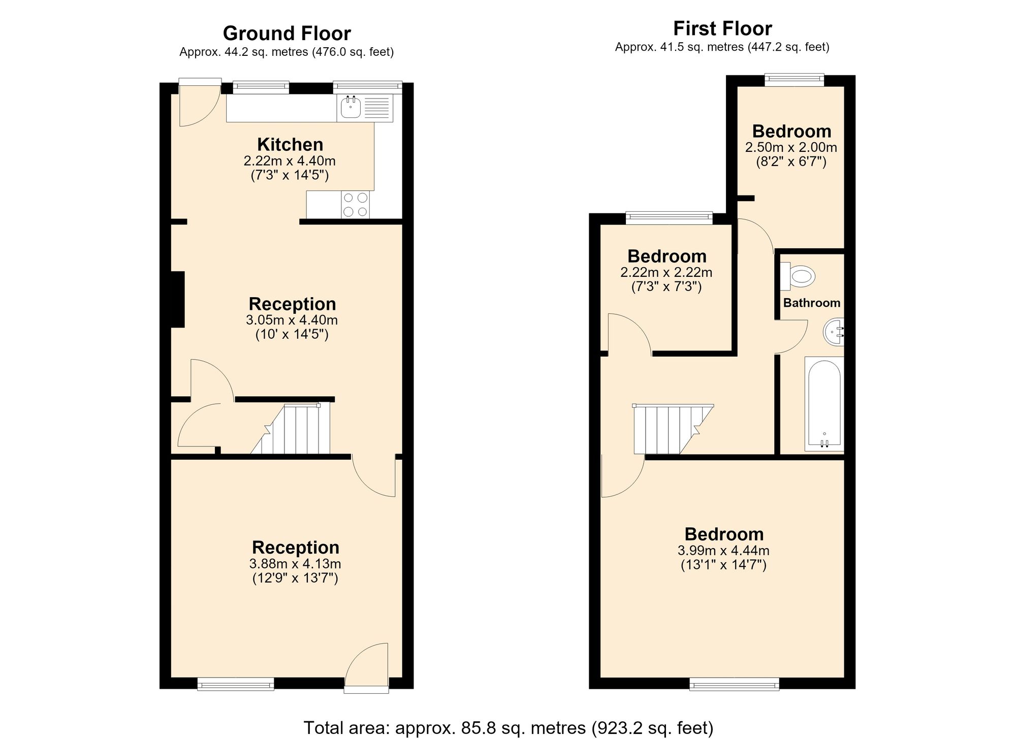 497 Bolton Road, Darwen floorplan