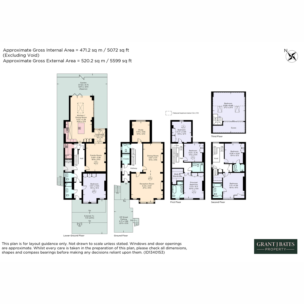 Coolhurst Road, London floorplan