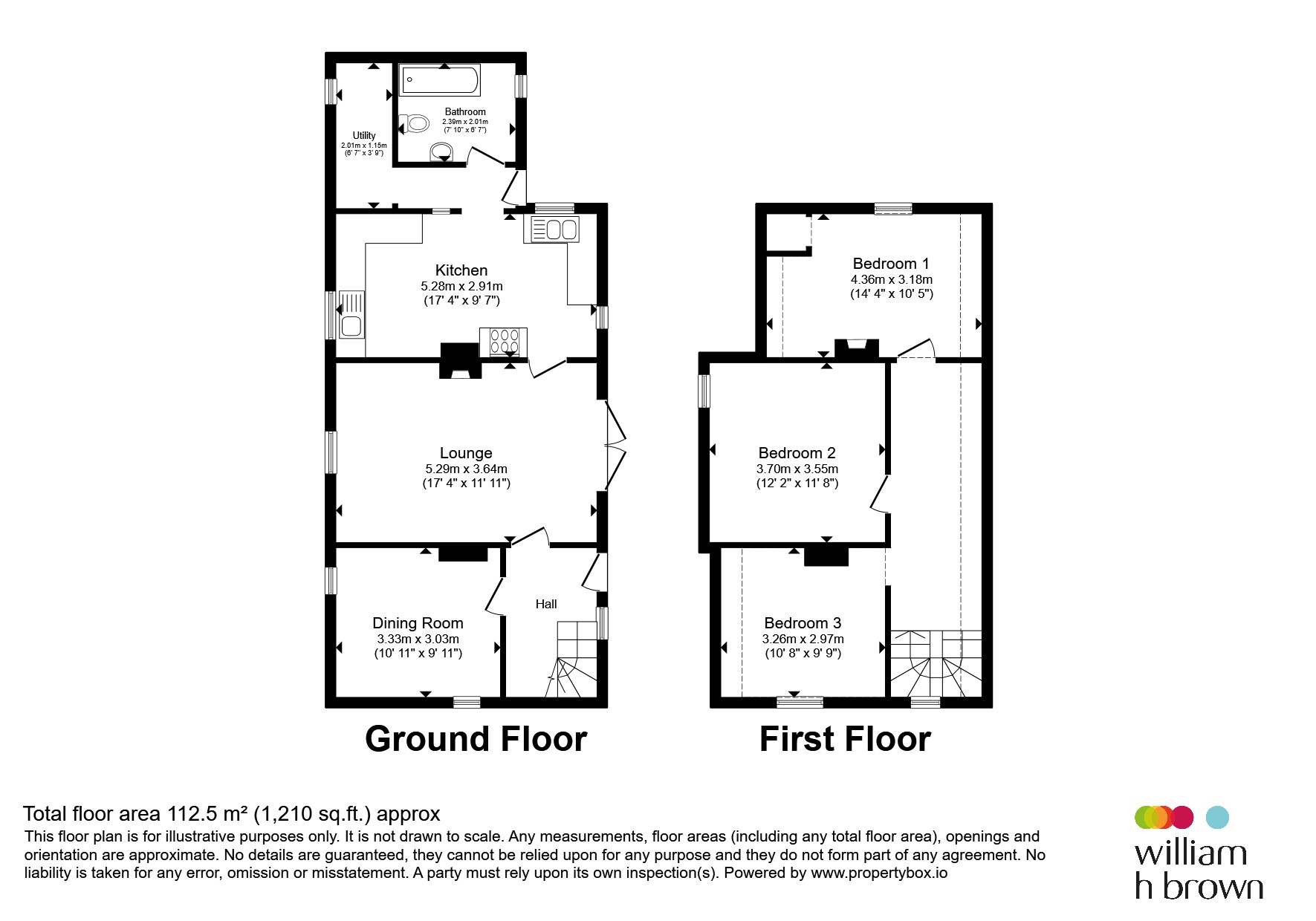 206, New Road, Spalding floorplan