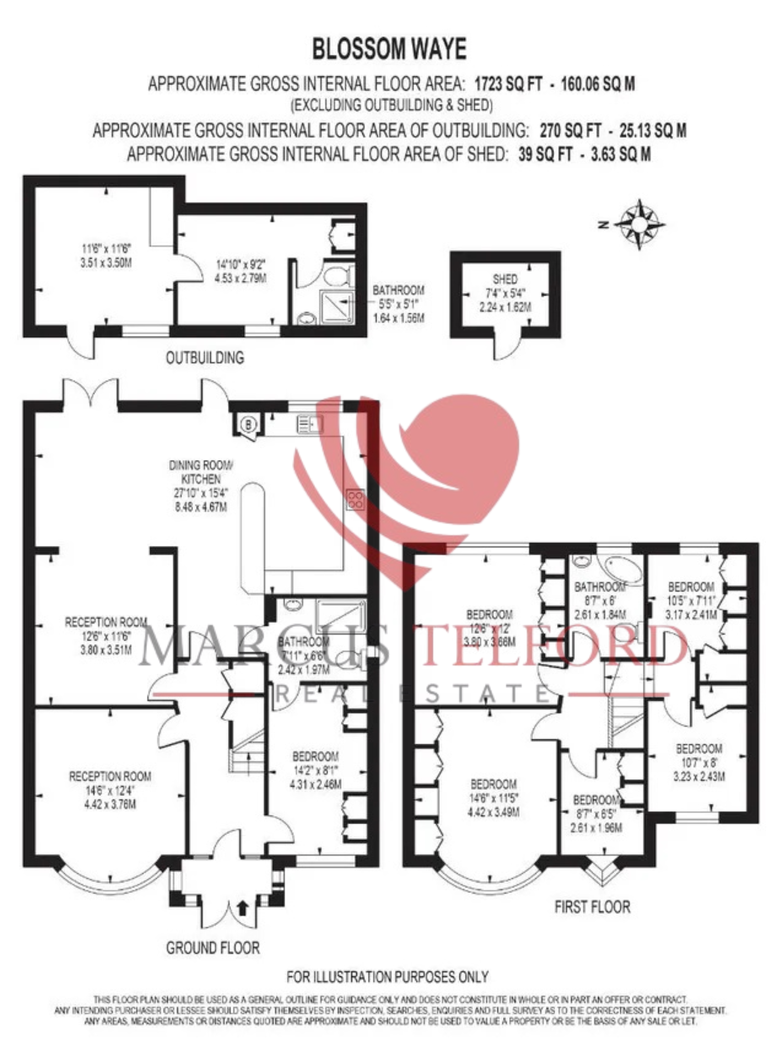13 , Blossom Waye, Hounslow floorplan