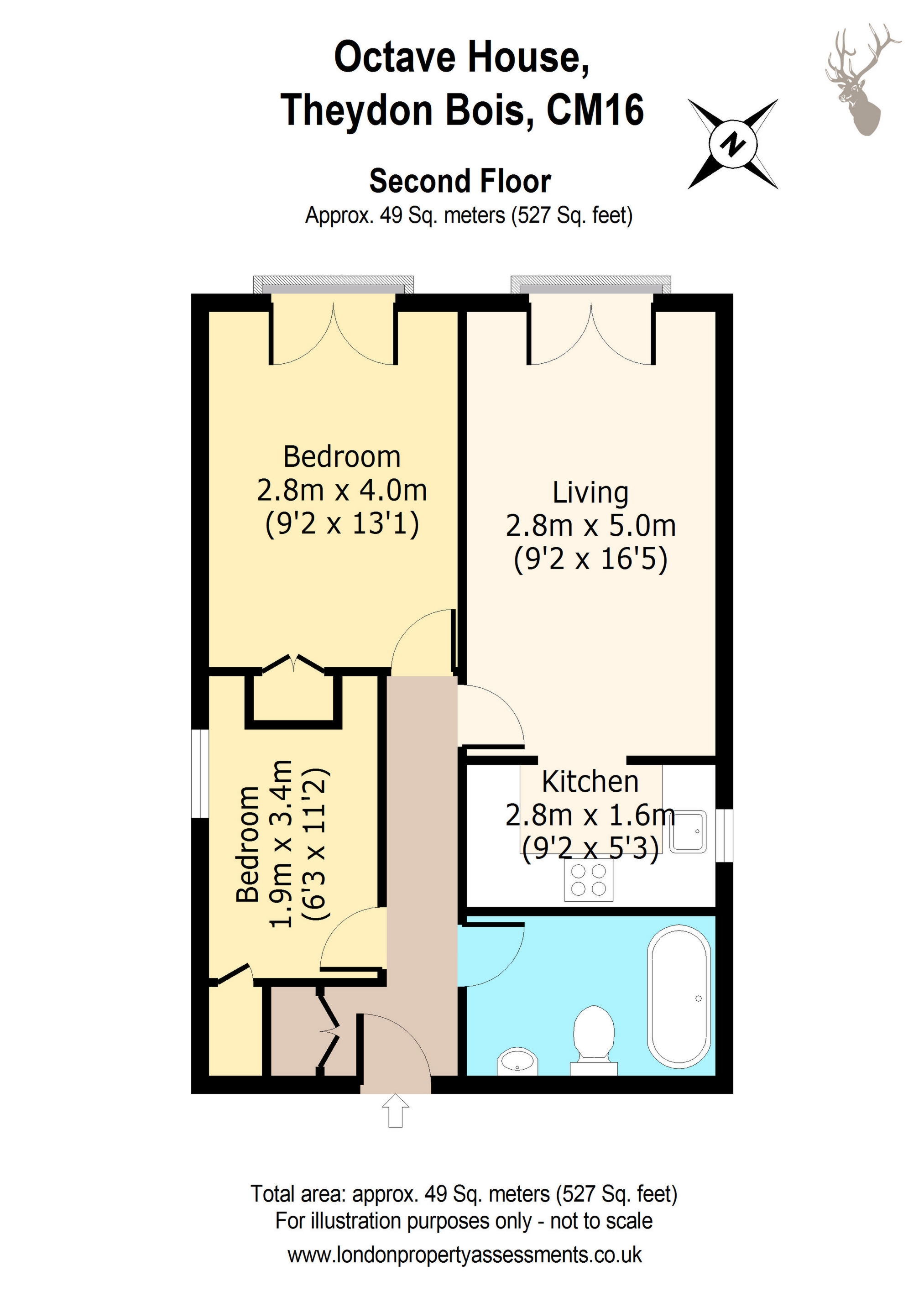 2 Bedrooms Flat to rent in Station Approach, Theydon Bois CM16