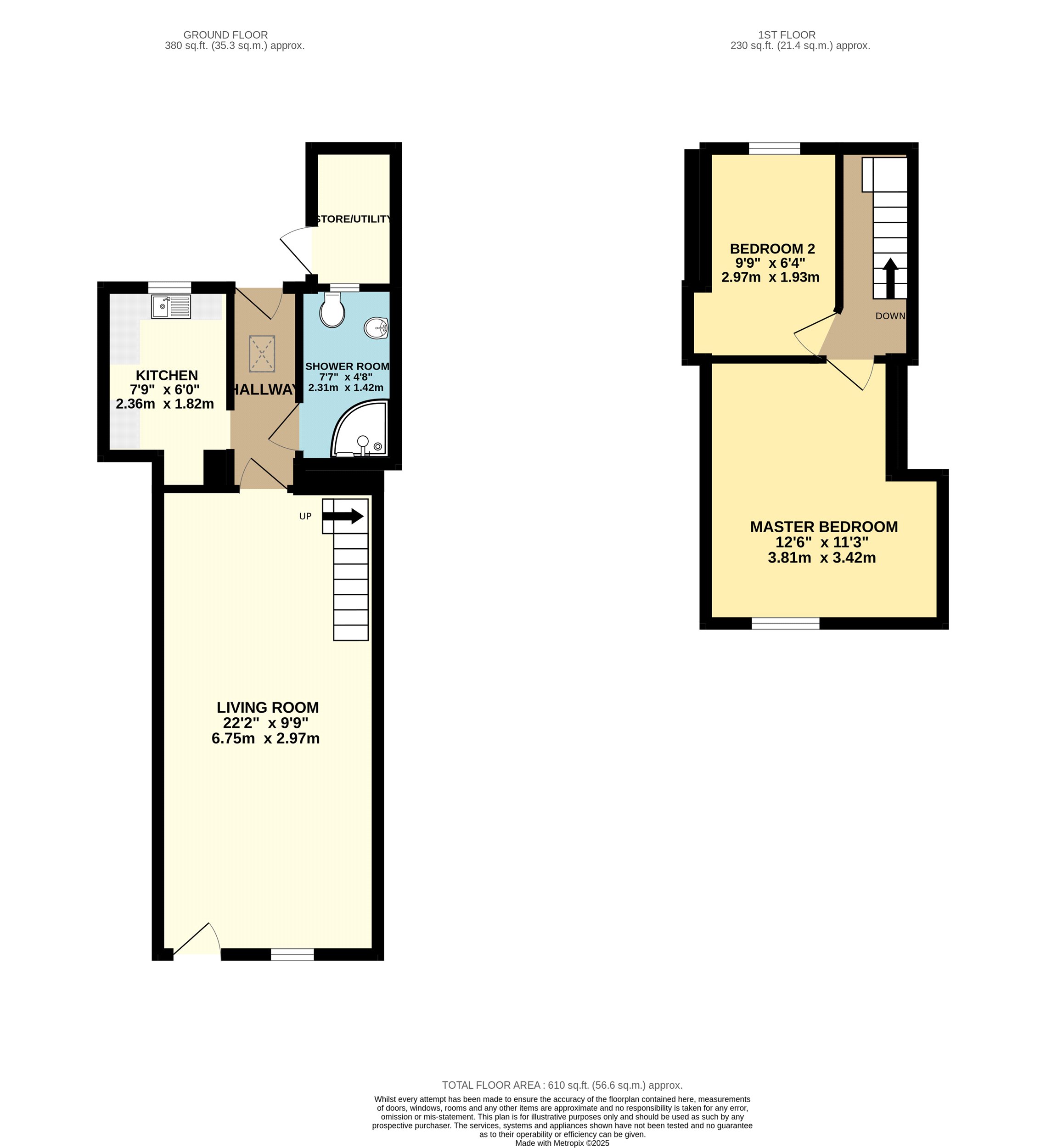 Little Thatch,, Parsons Street, Minehead floorplan