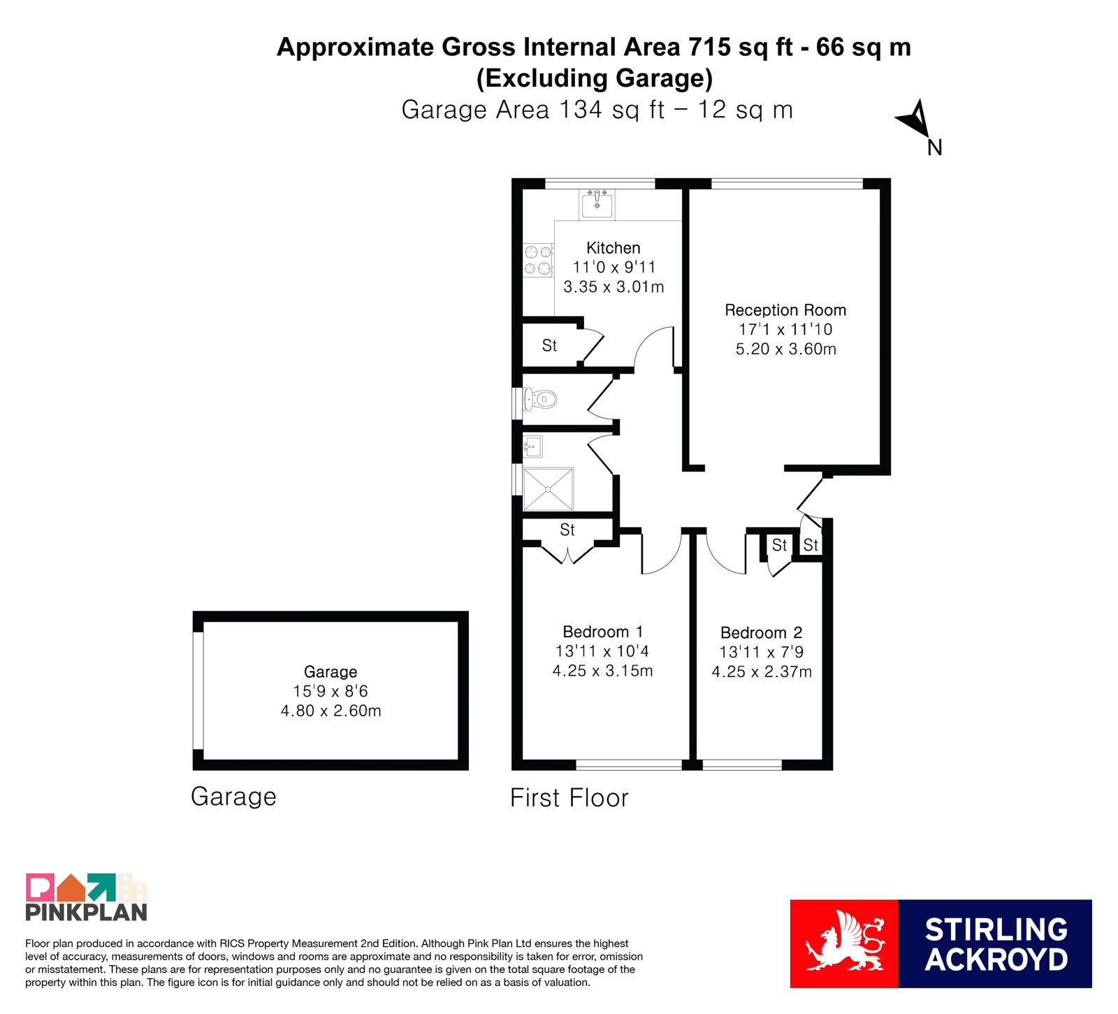 Flat 4, Chestnut Court, 14, Lancaster Road, London floorplan
