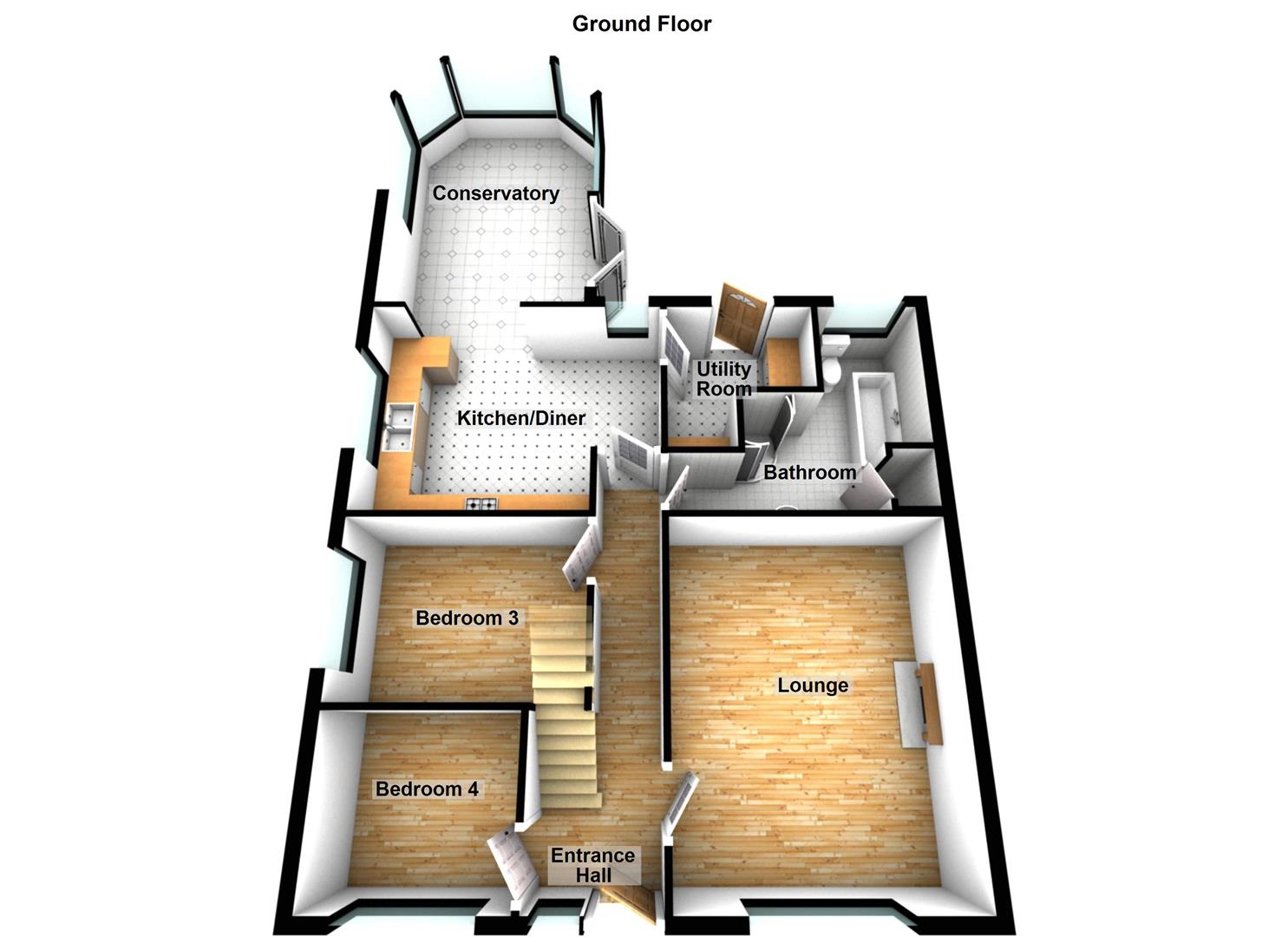 17, Glenmount Drive, Newtownards floorplan