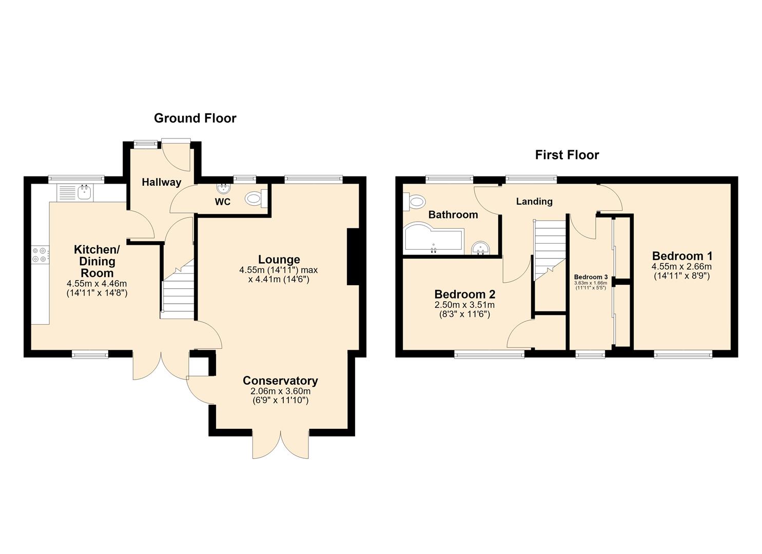 204, Gleneagles Park, Hull floorplan
