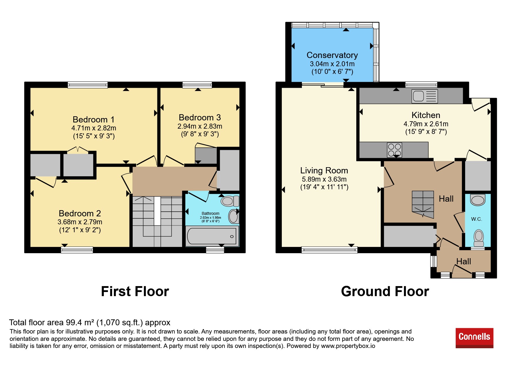 28, Chadburn Road, Sudbury floorplan