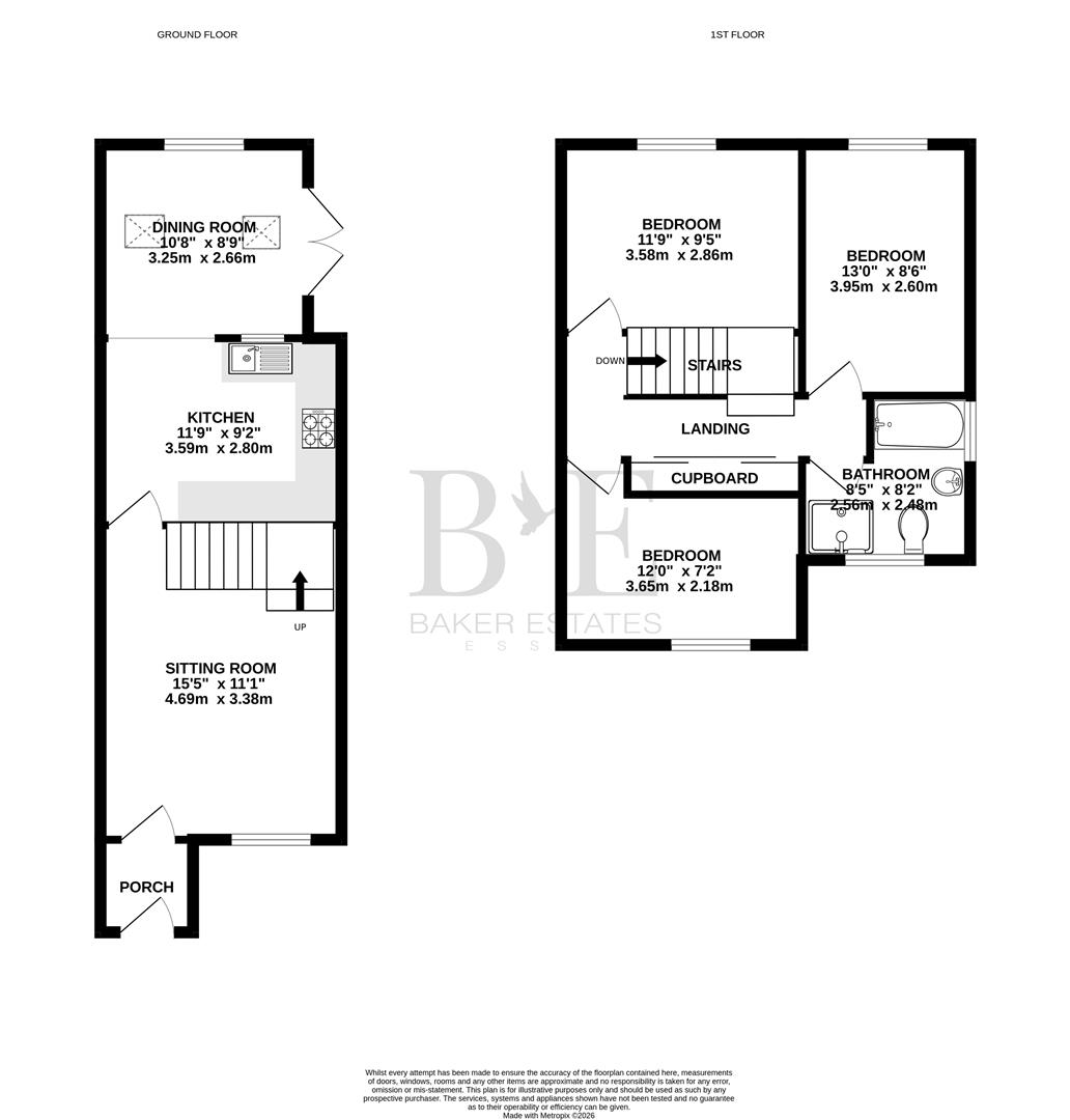 56, Hood Drive, Ipswich floorplan