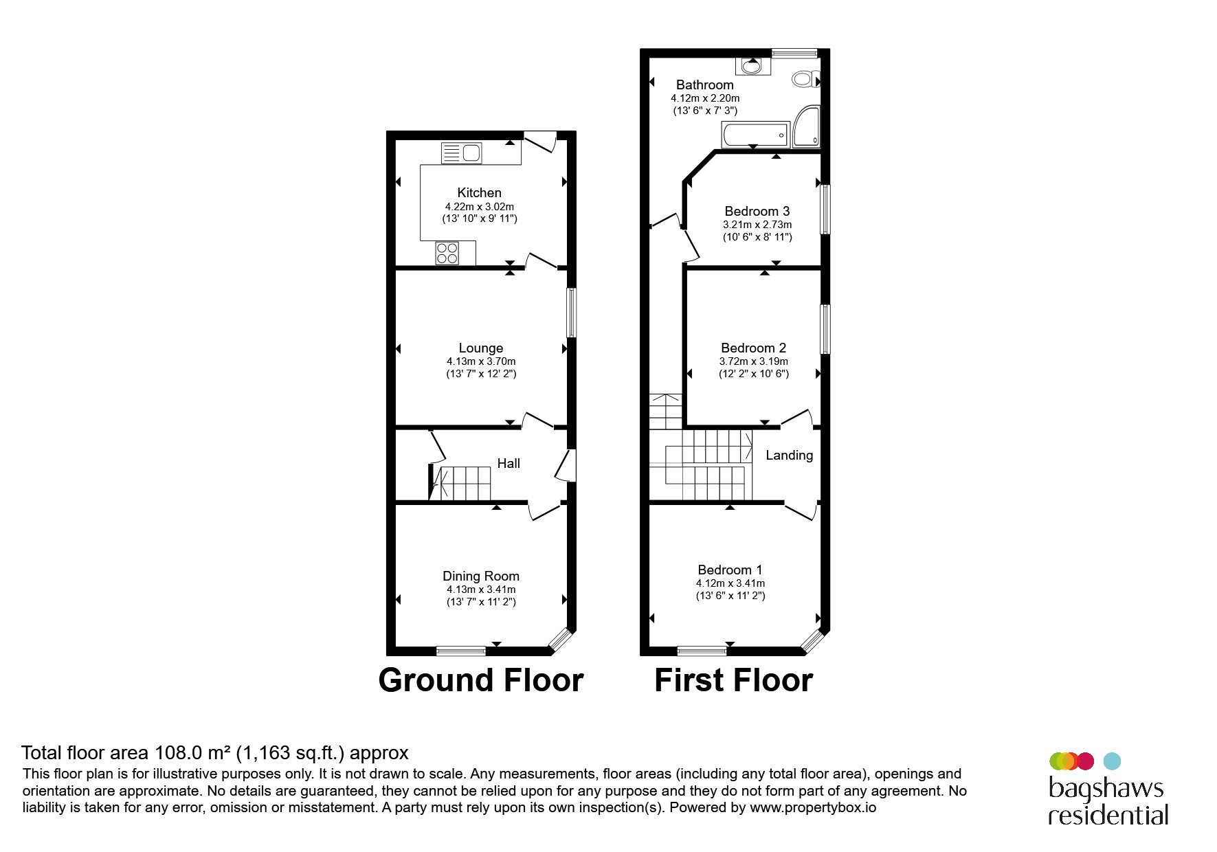 1, Leake Street, Derby floorplan