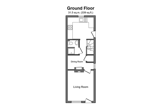 High Street, Brading floorplan