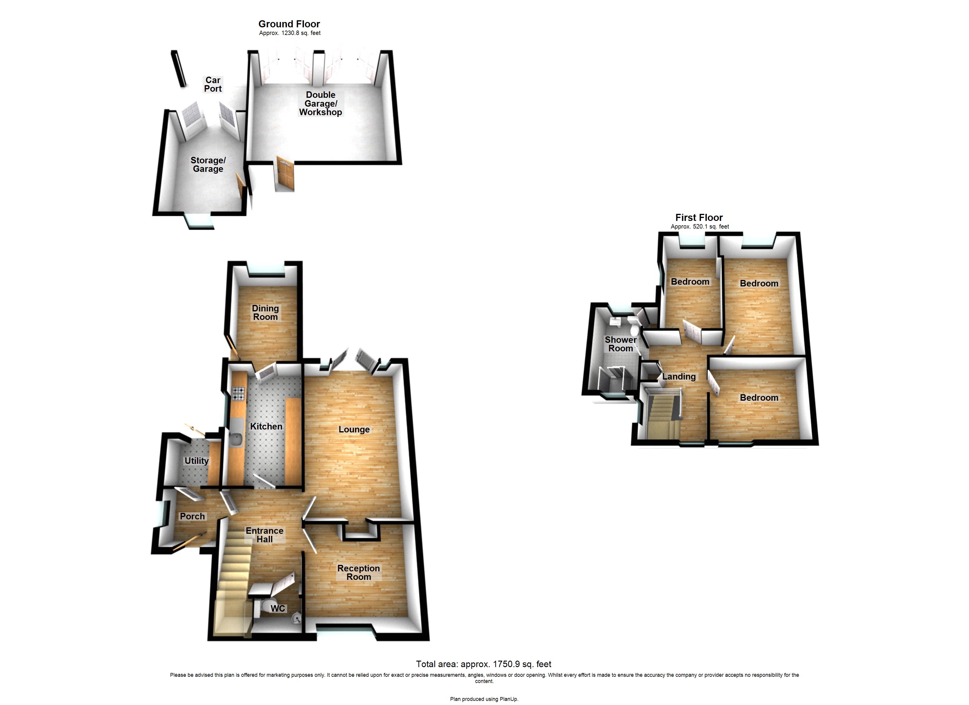 3 Wykeham Cottages,, Heath Road, Maidstone floorplan