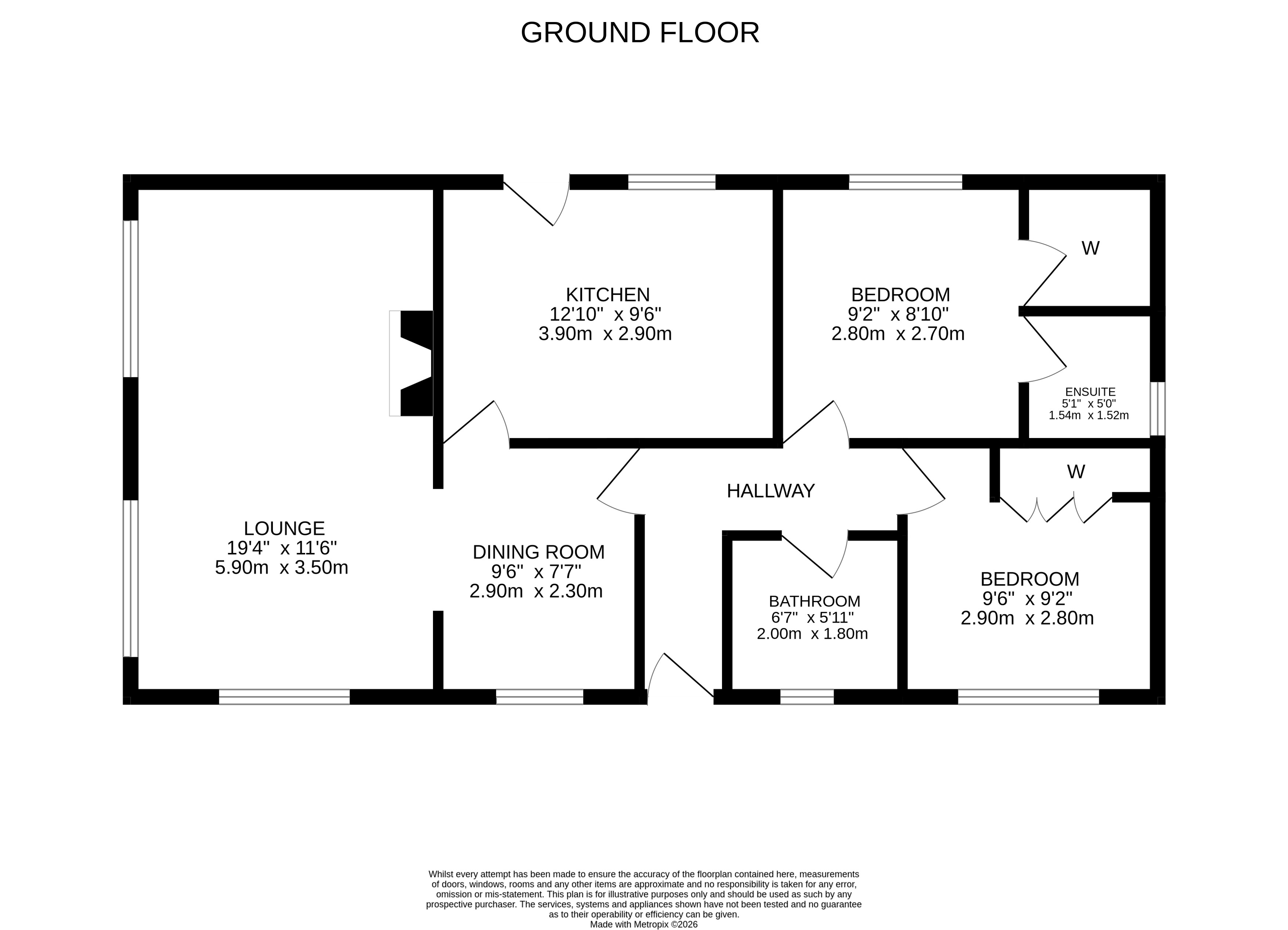 10, Mill House Park, Crieff floorplan