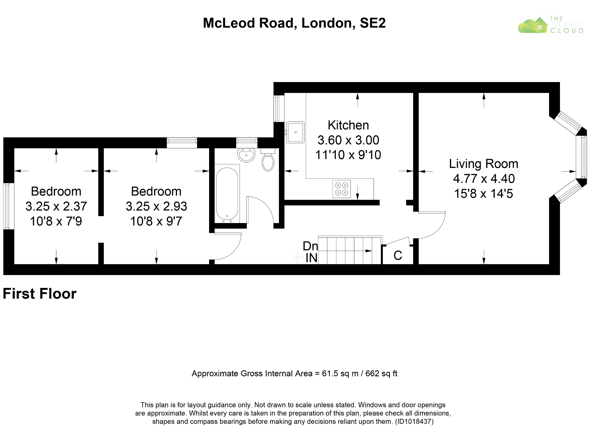 120, Mcleod Road, London floorplan
