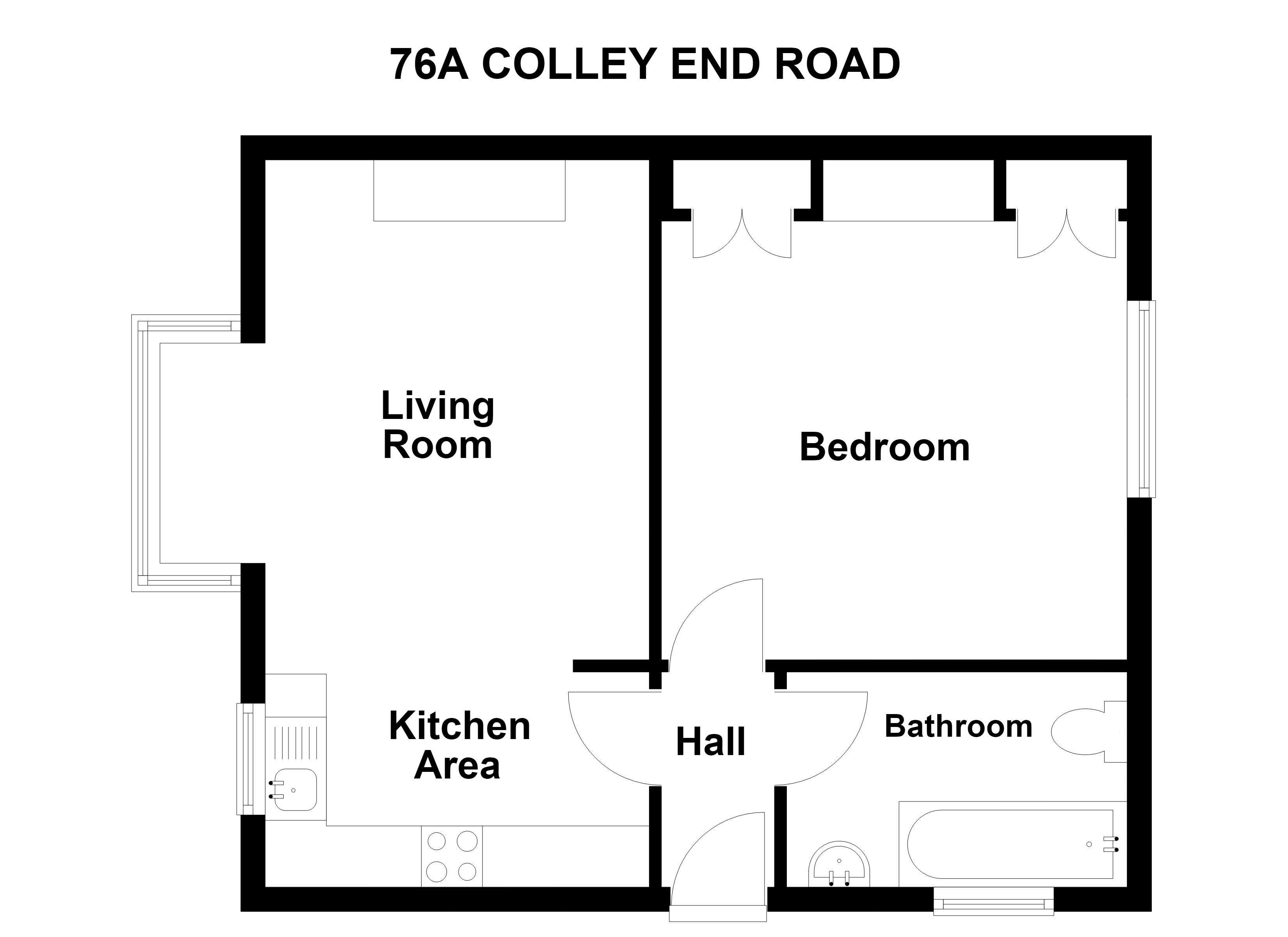 76a, Colley End Road, Paignton floorplan