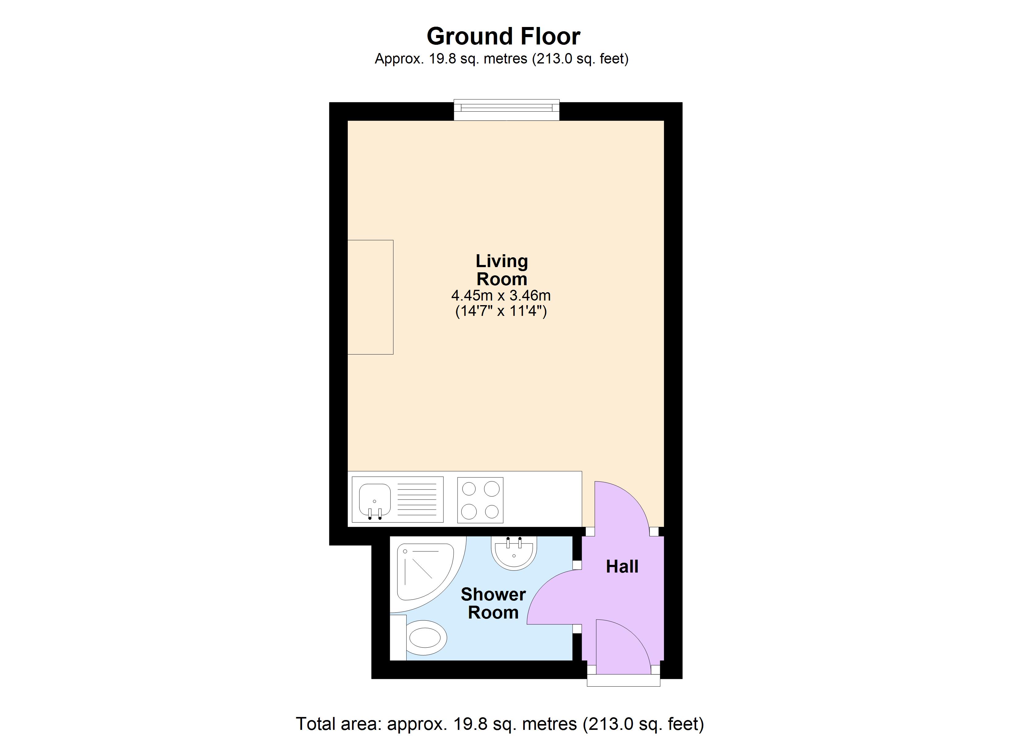 1 Bedrooms Flat to rent in Tavistock Court, Mansfield Road, Nottingham NG5