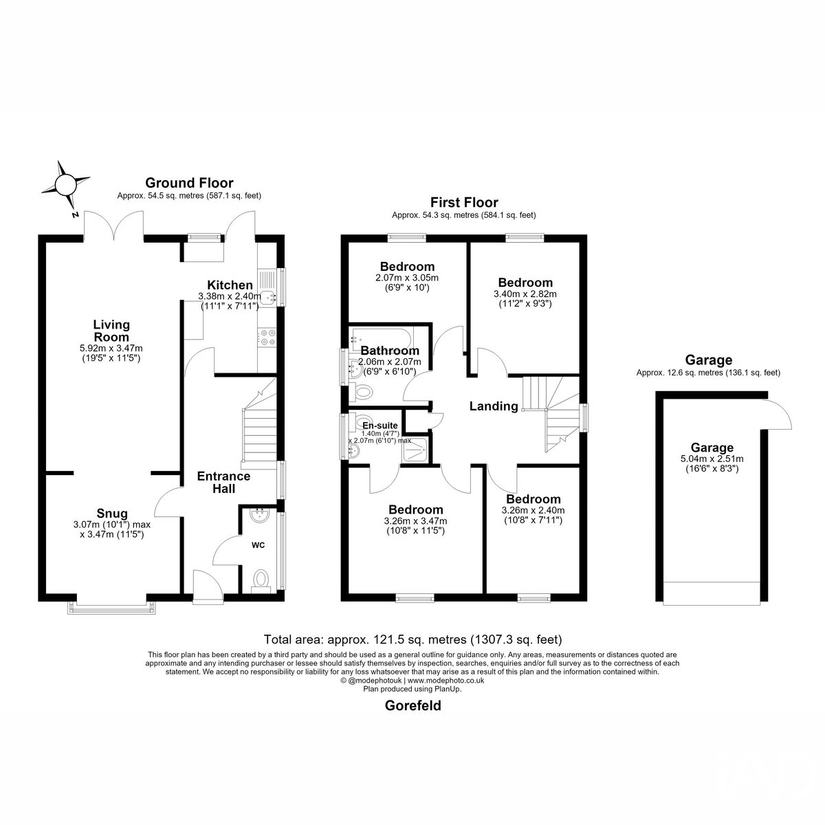 Gorefeld, Takeley floorplan