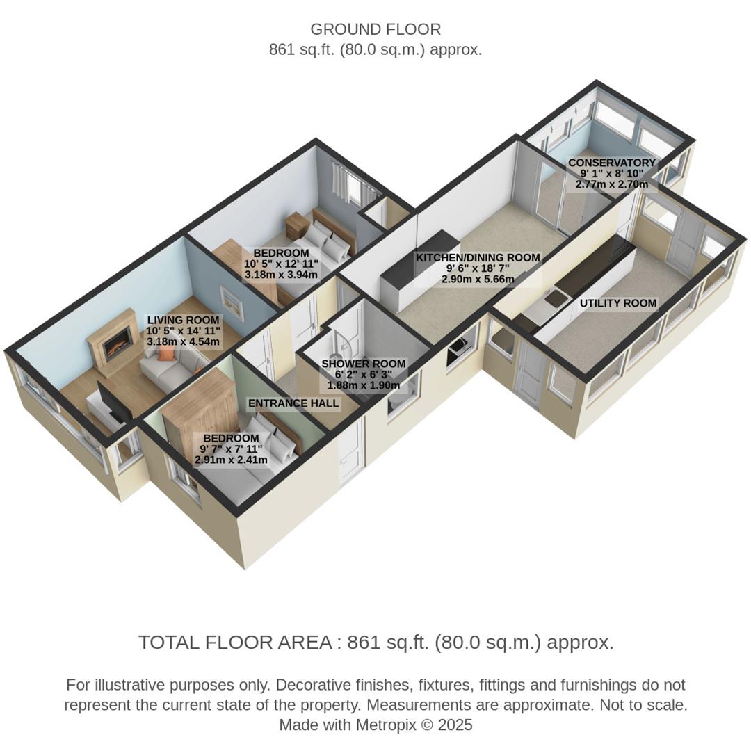 15, Blenheim Road, Swindon floorplan
