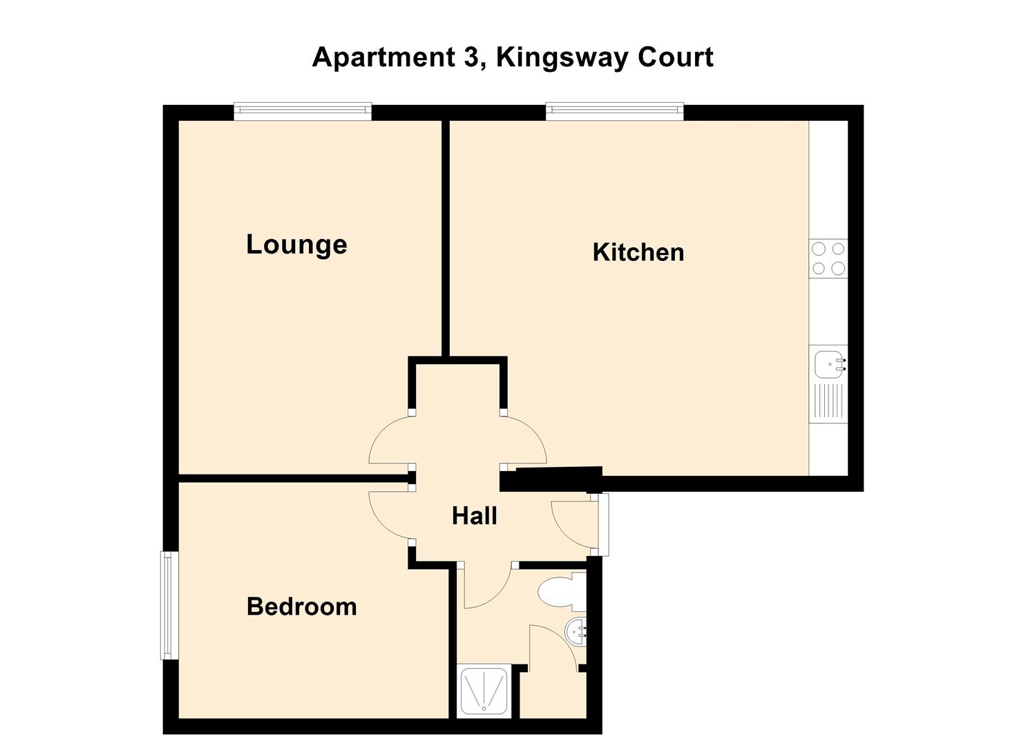 1 Bedrooms Flat to rent in Bethel Street, Brighouse HD6