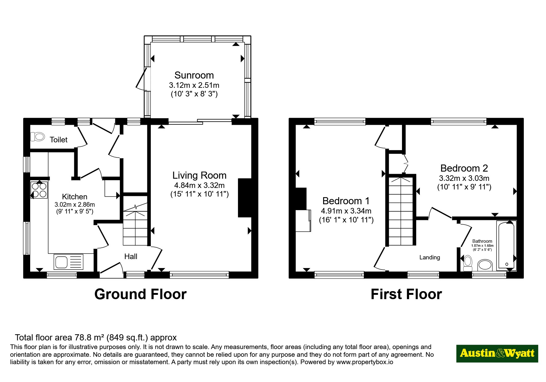 Wallisdown Road, Poole floorplan