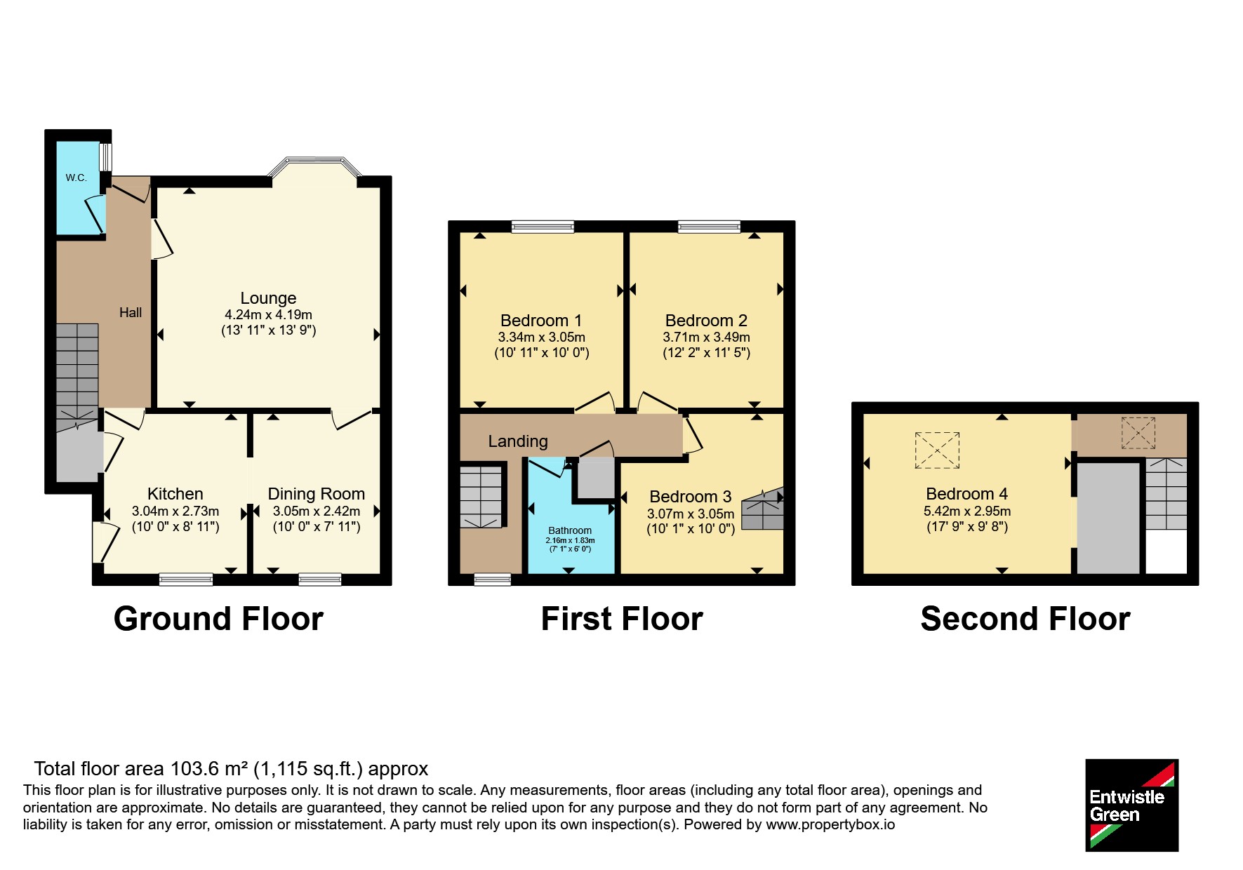 4, Marton Road, Preston floorplan