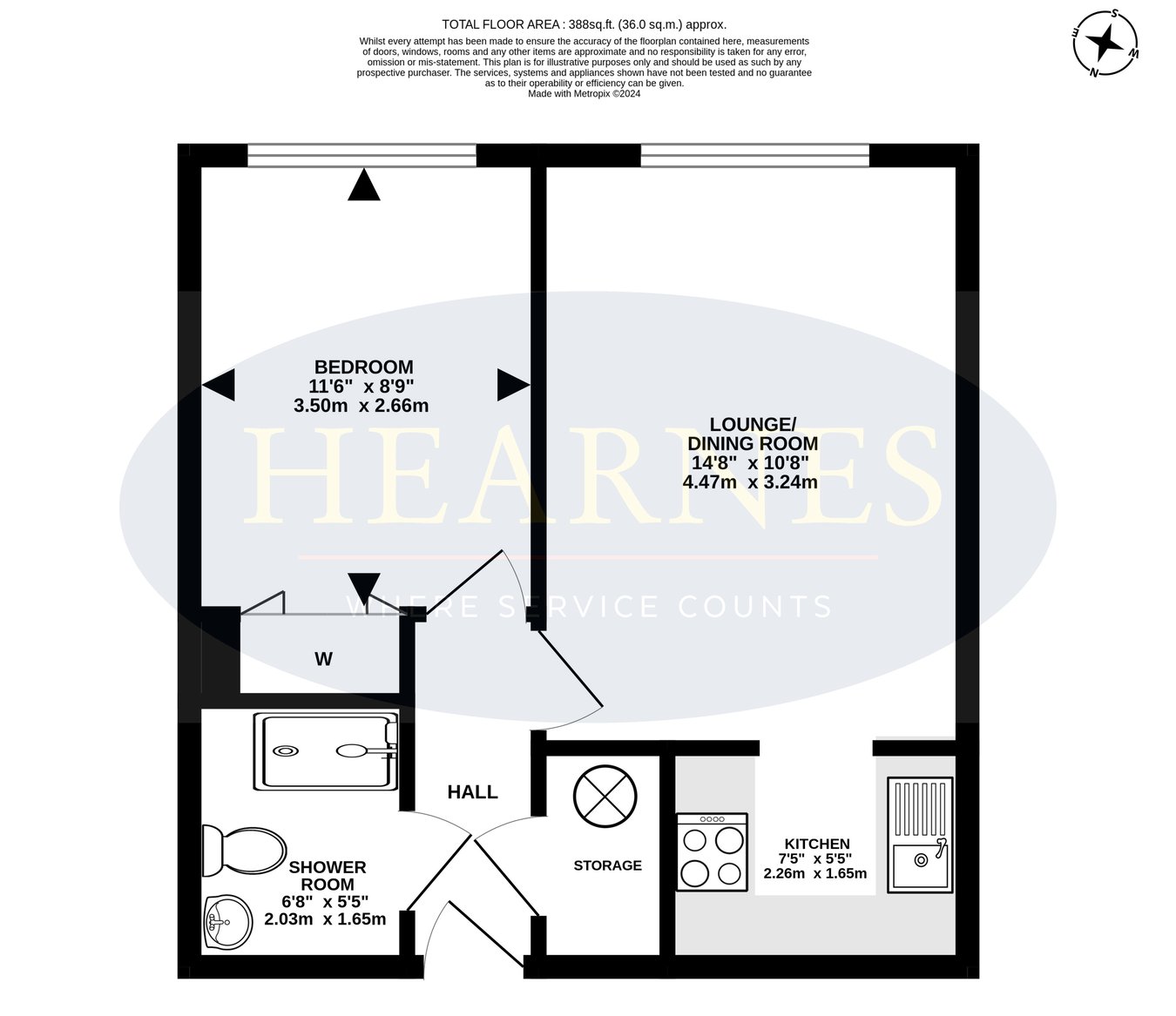 Homelands House, Ringwood Road, Ferndown floorplan