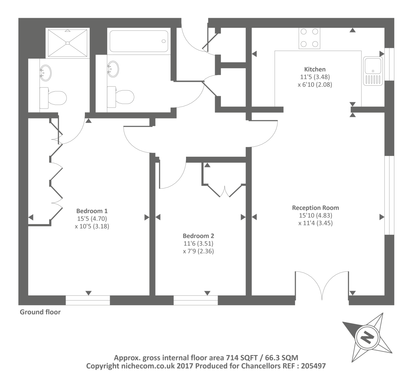 2 Bedrooms Flat for sale in Chesham, Buckinghamshire HP5