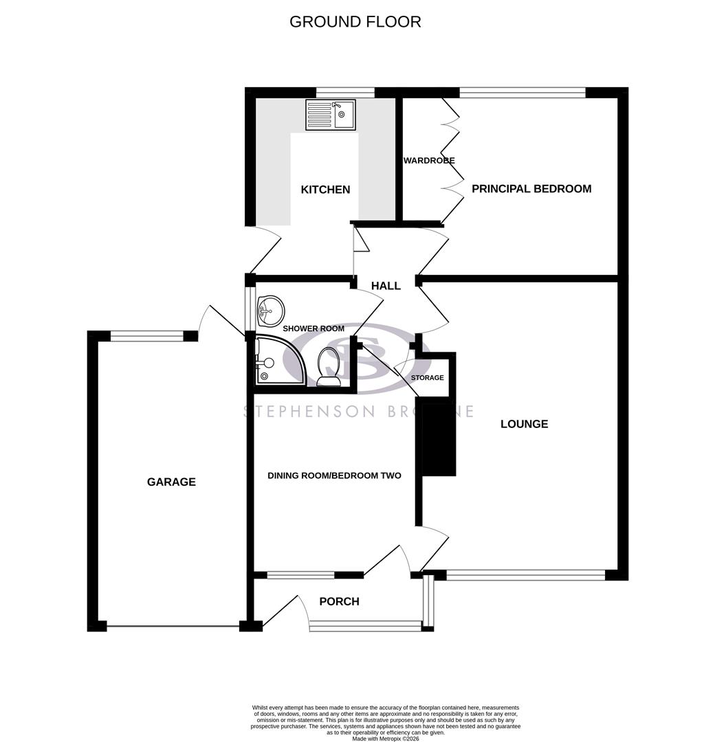 31, Brown Avenue, Stoke-On-Trent floorplan