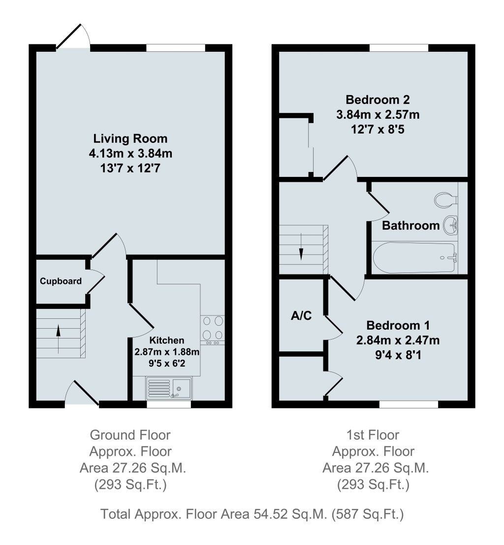 2 Bedrooms  to rent in Stonesfield, Didcot OX11