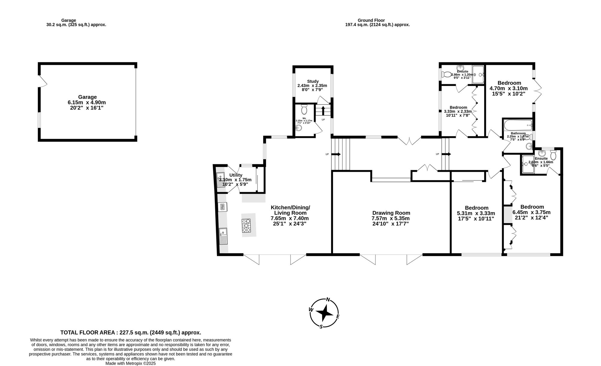 Greenlea, Teignmouth floorplan
