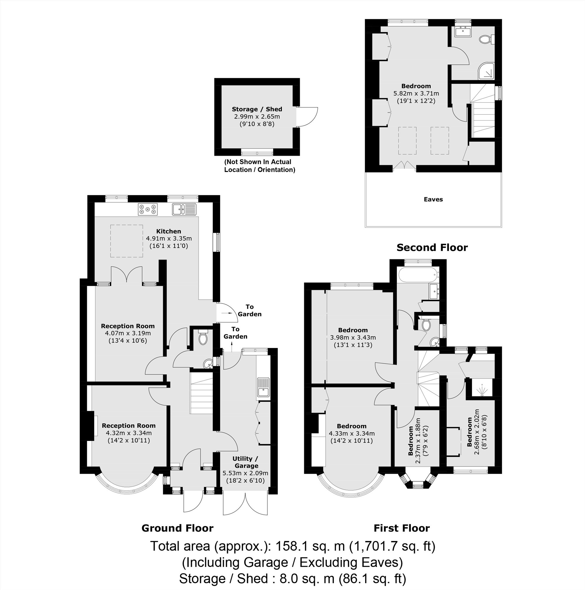 56, Norton Avenue, Surbiton floorplan
