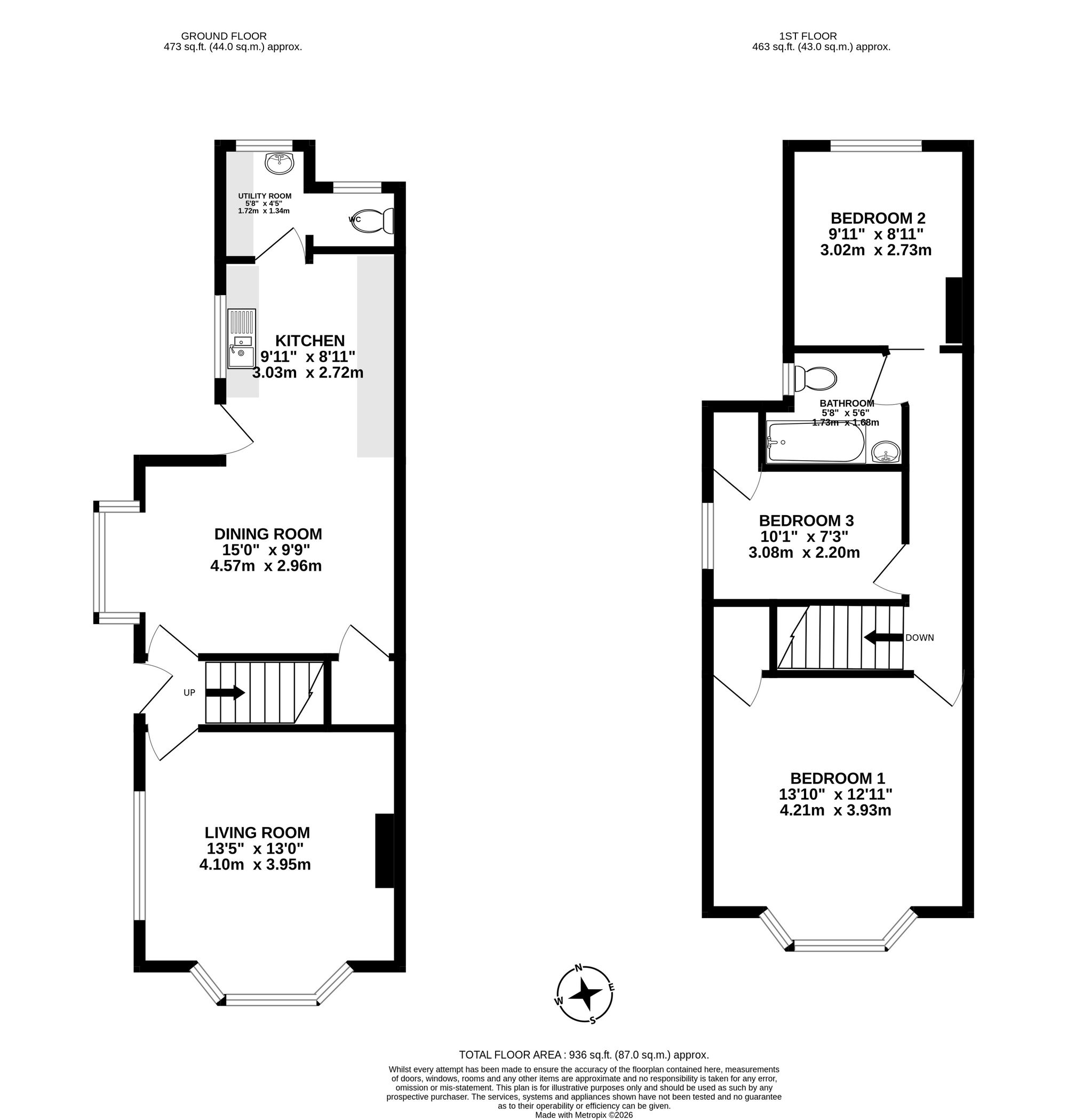 13 Alexandra Road, High Wycombe floorplan