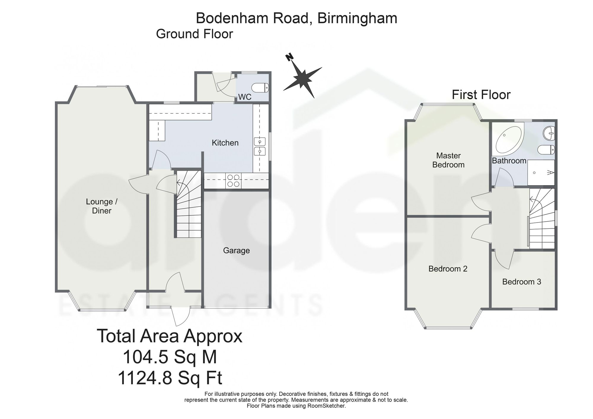 75 Bodenham Road, Birmingham floorplan