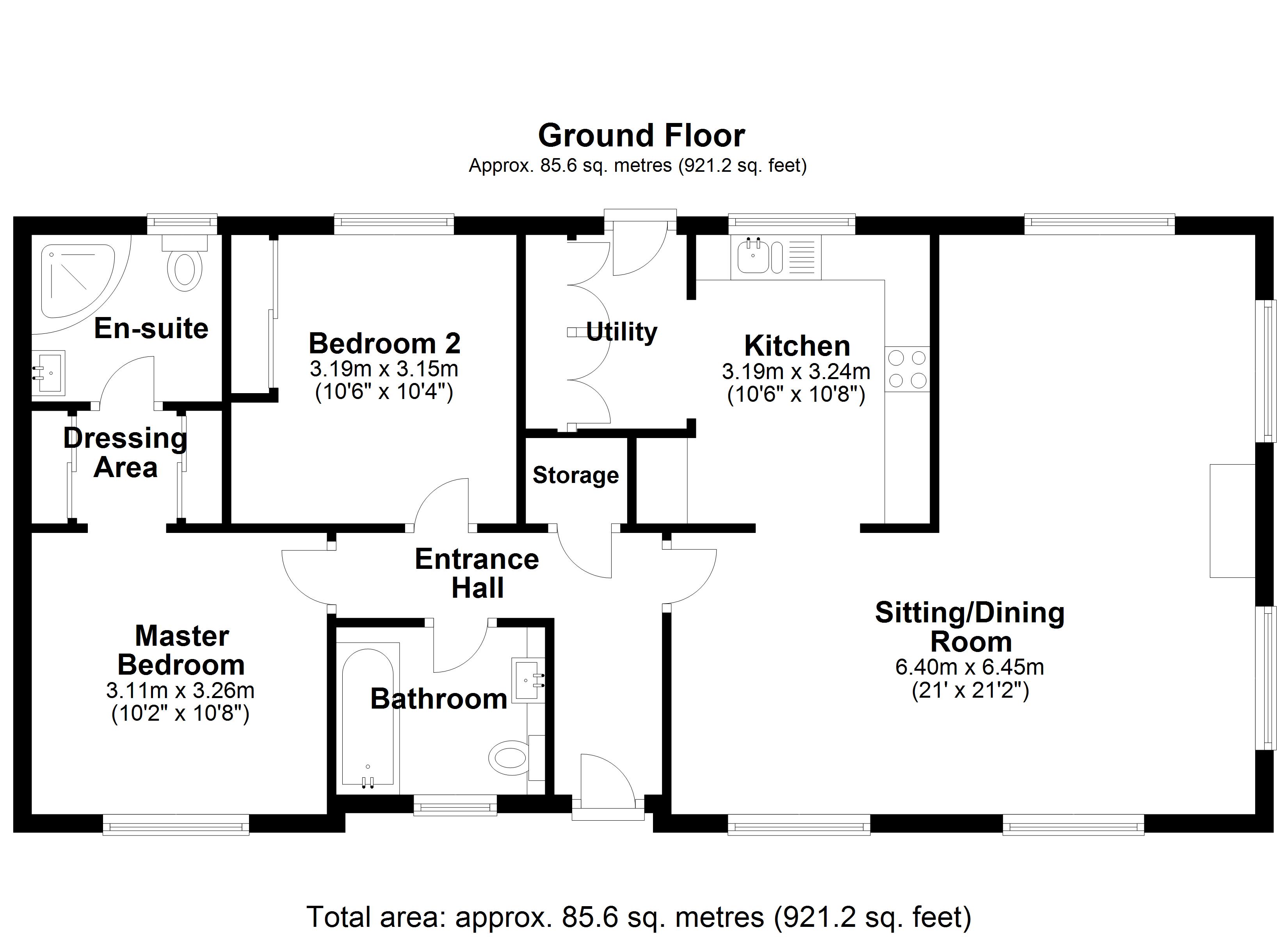 2 Bedrooms Detached house for sale in Lechlade Court, Faringdon Road, Lechlade, Gloucestershire GL7