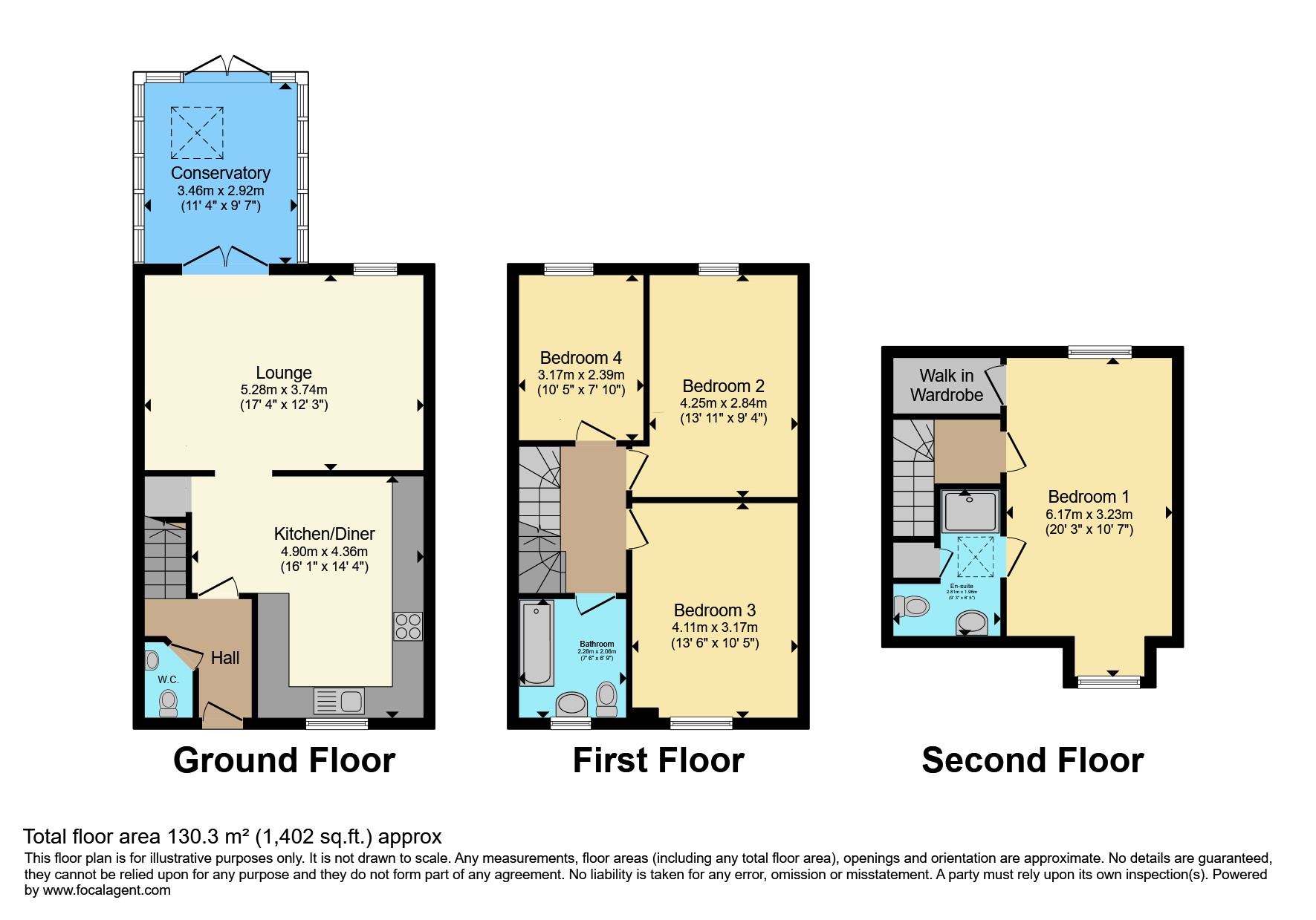 26, Hodson Close, Skellingthorpe floorplan