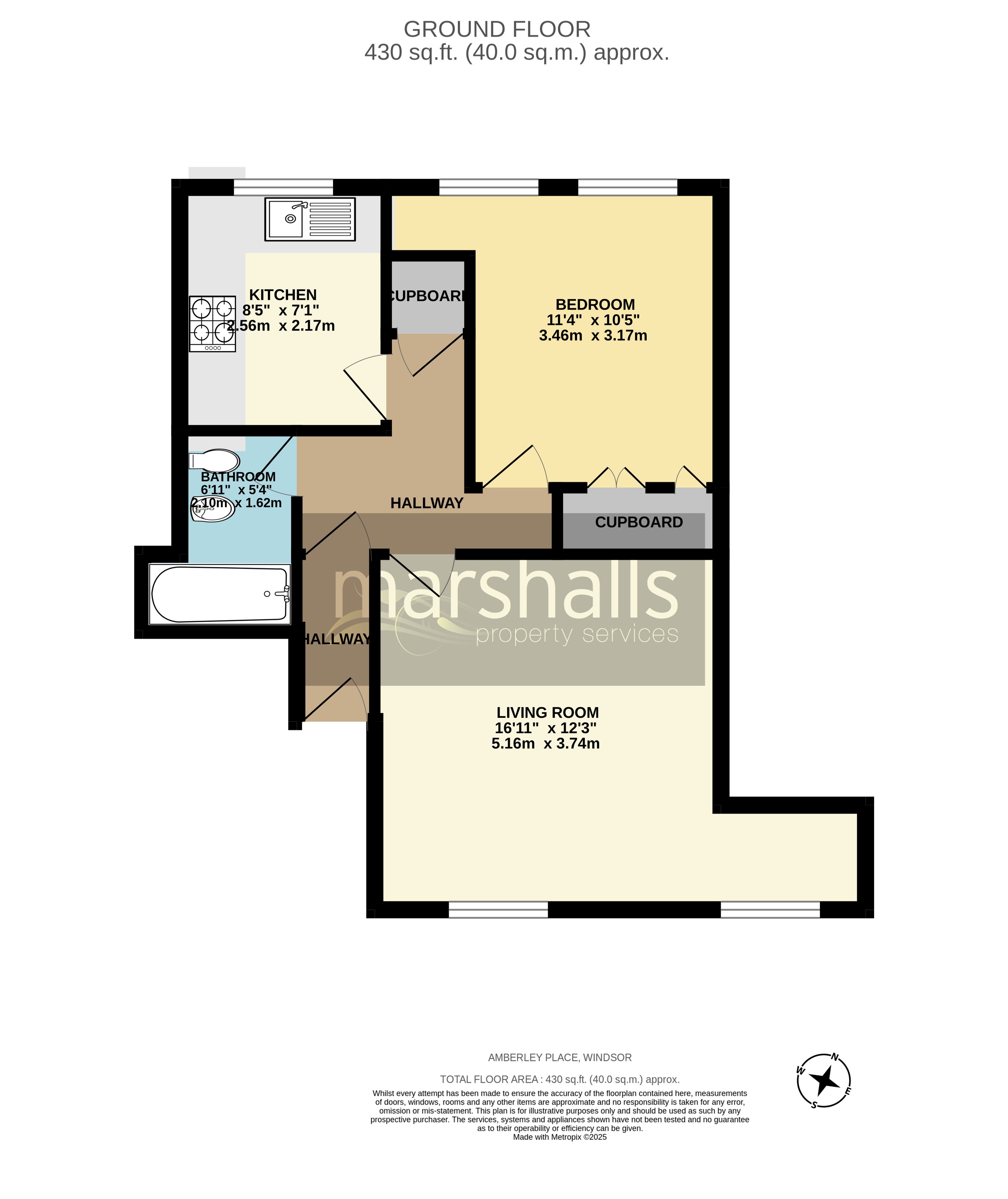 5, Amberley Place, Windsor floorplan