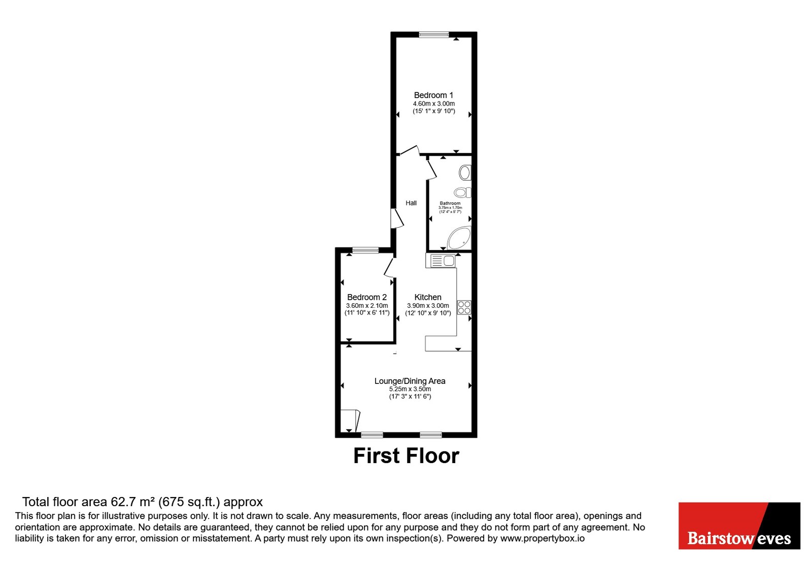 159A,, Hoe Street, Walthamstow floorplan
