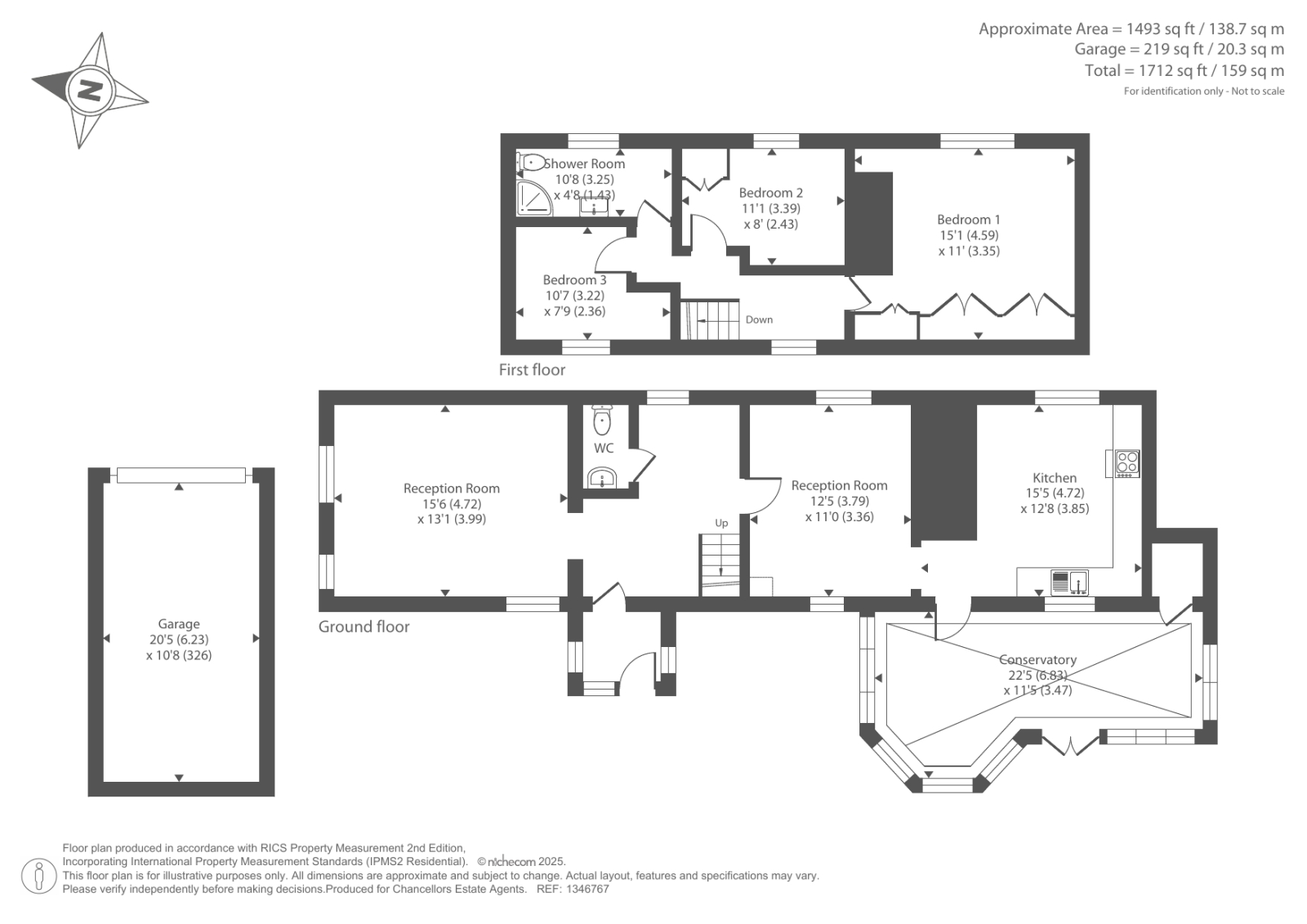 YORK COTTAGE, Luston, Leominster floorplan