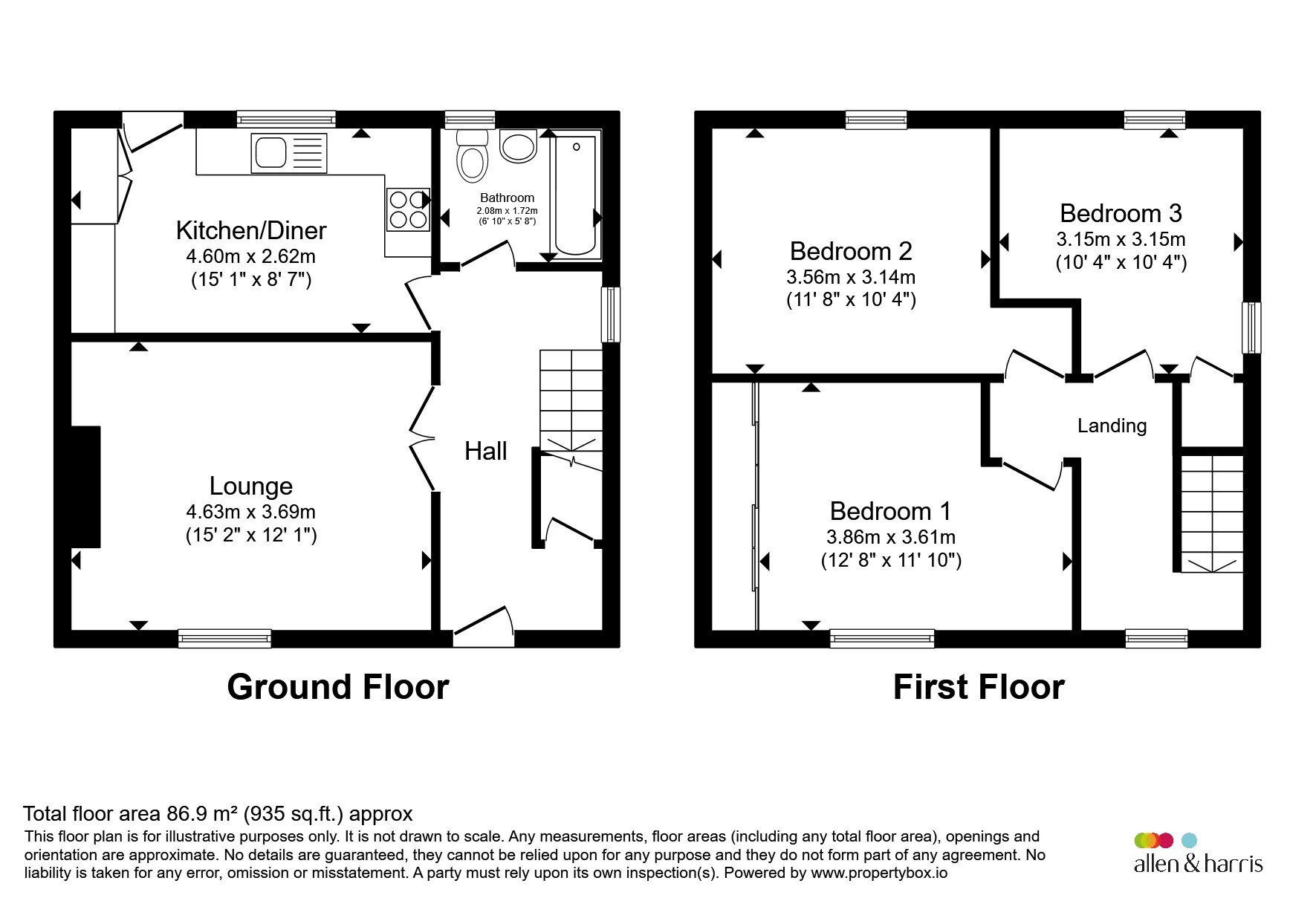 36, Bellsmyre Avenue, Dumbarton floorplan